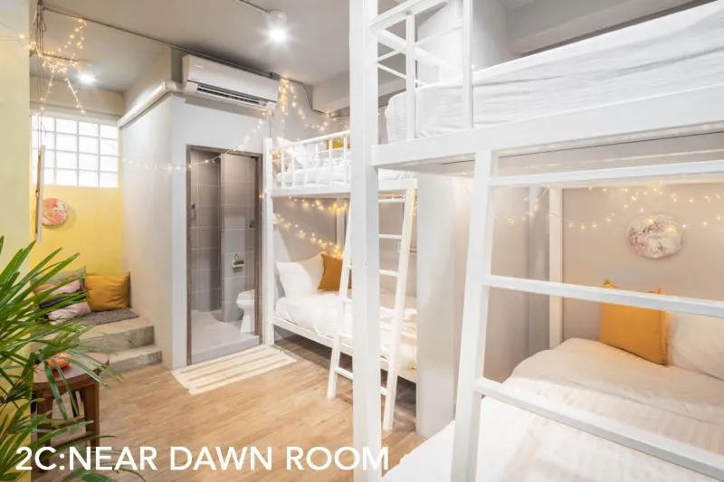 Bed in Better Moon Guesthouse