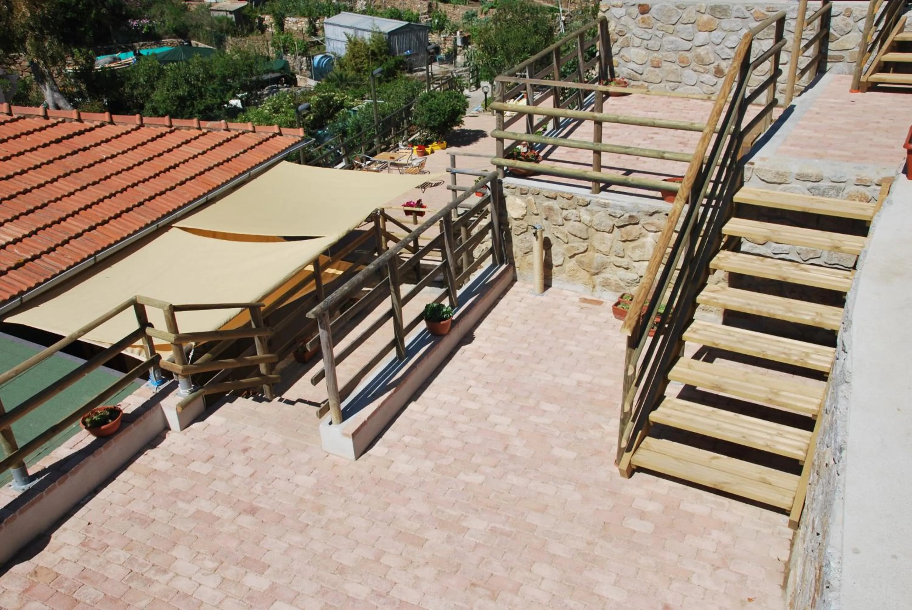 Garden view in Hotel Giardino delle Palme