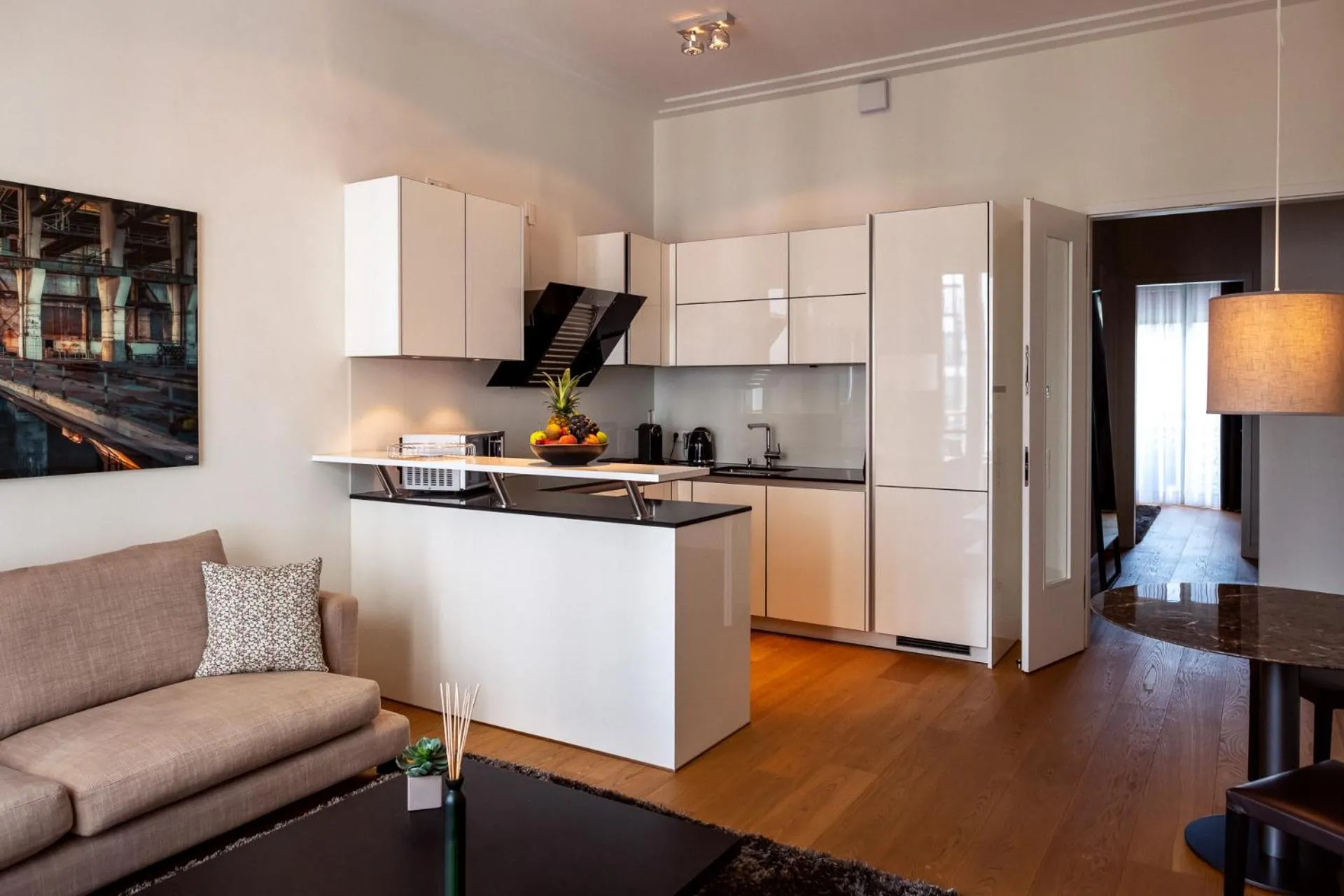 Living room in The Wellem Residences