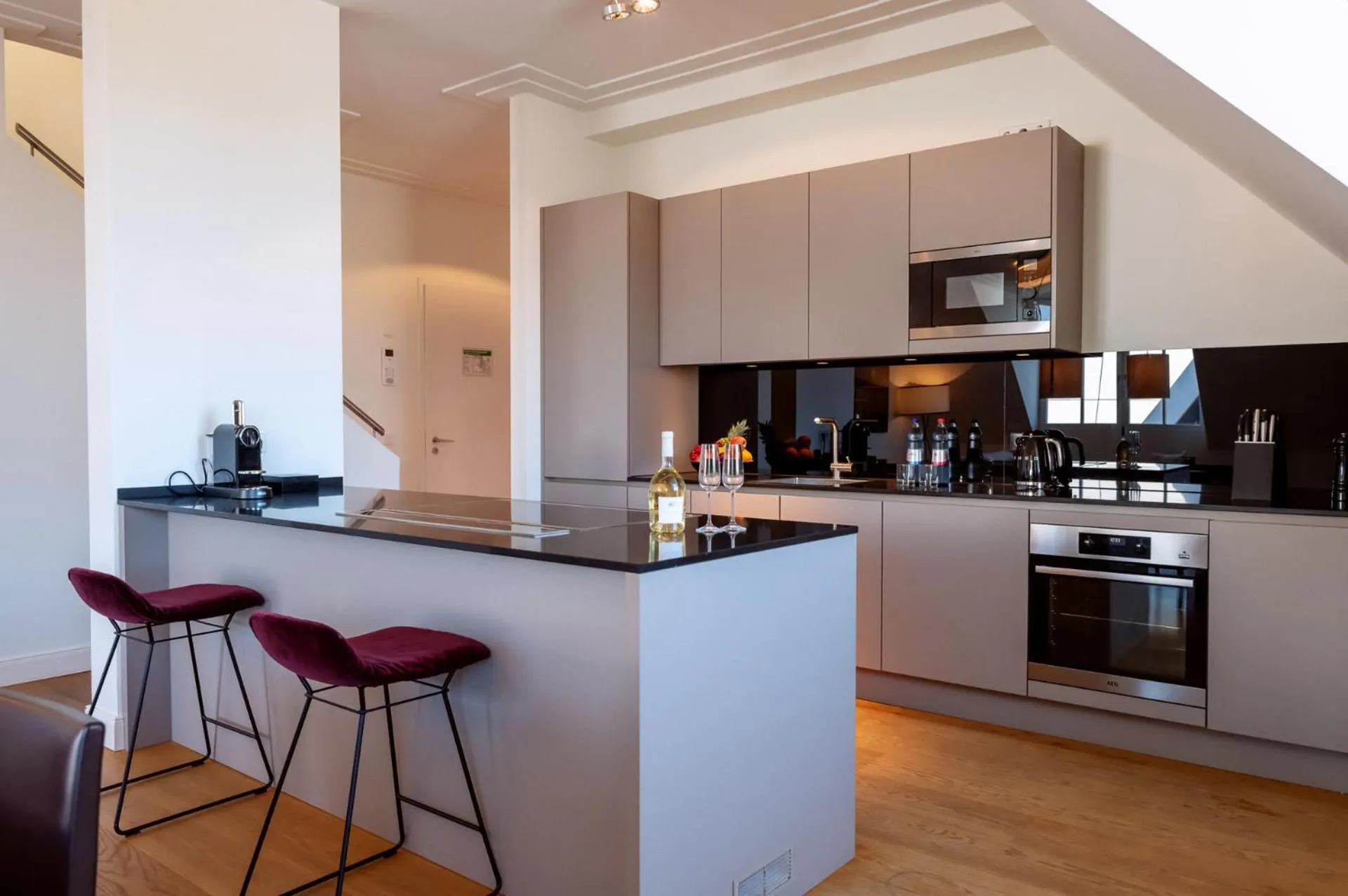 Dining area in The Wellem Residences