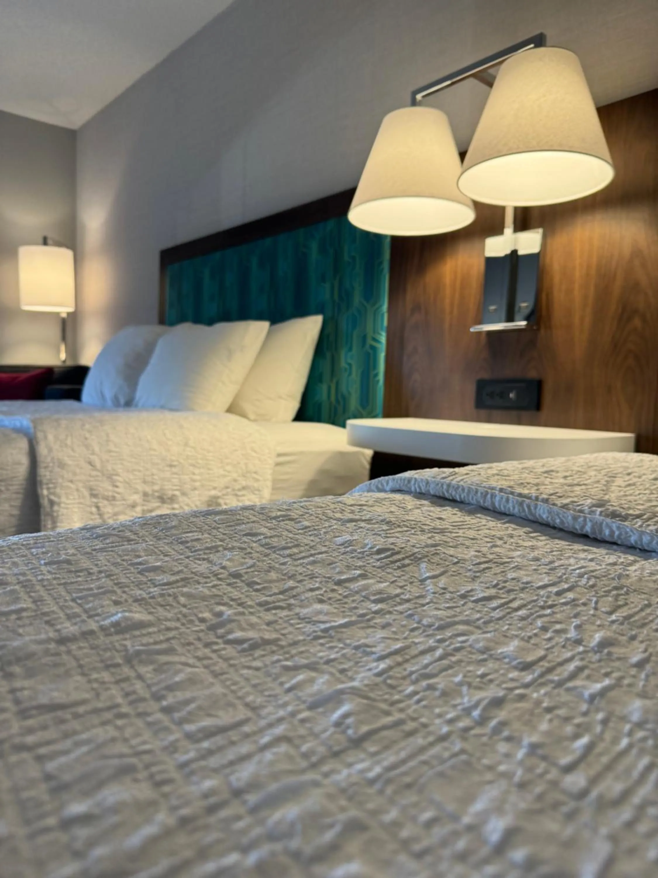 Bedroom, Bed in Hampton Inn South Heritage Park