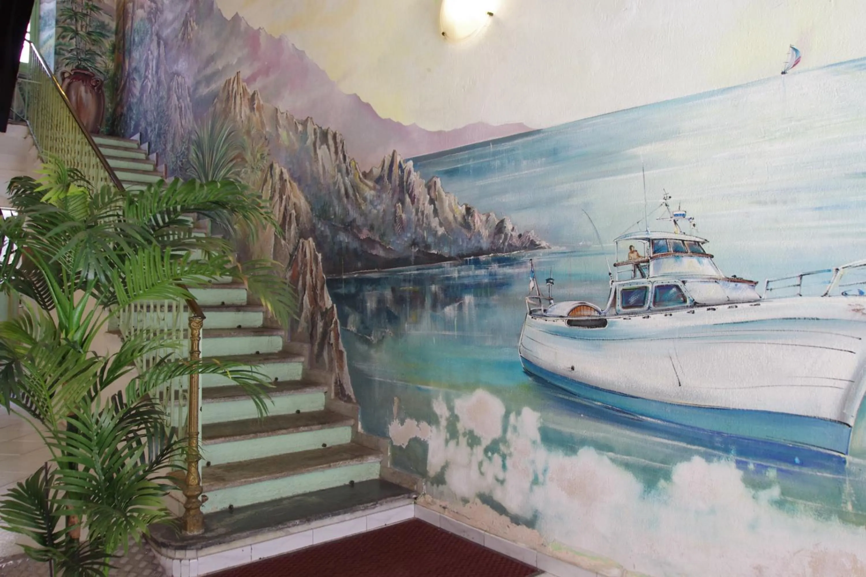 Lobby or reception in Hôtel Napoléon