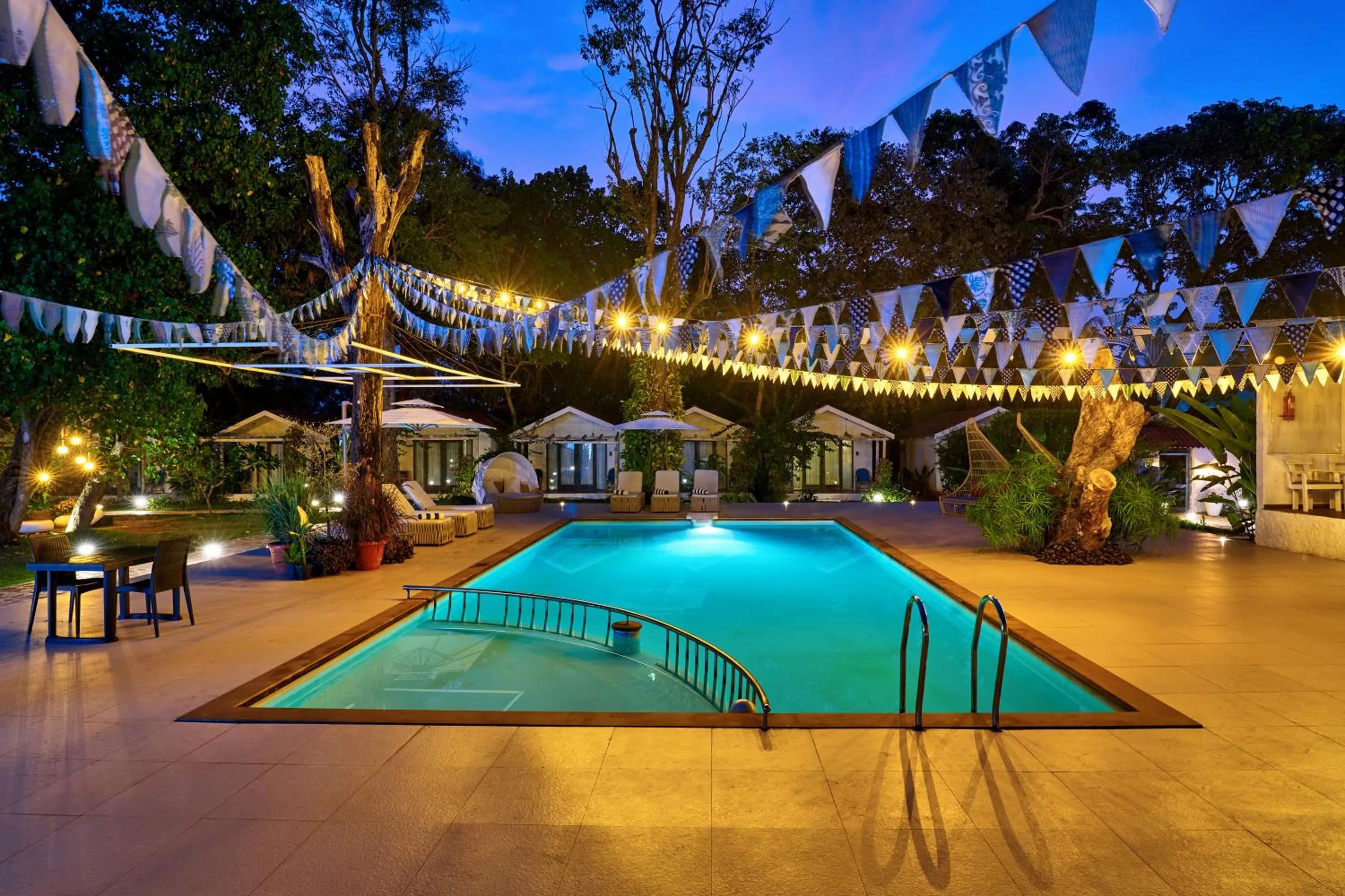 Pool view in Blu Resorts