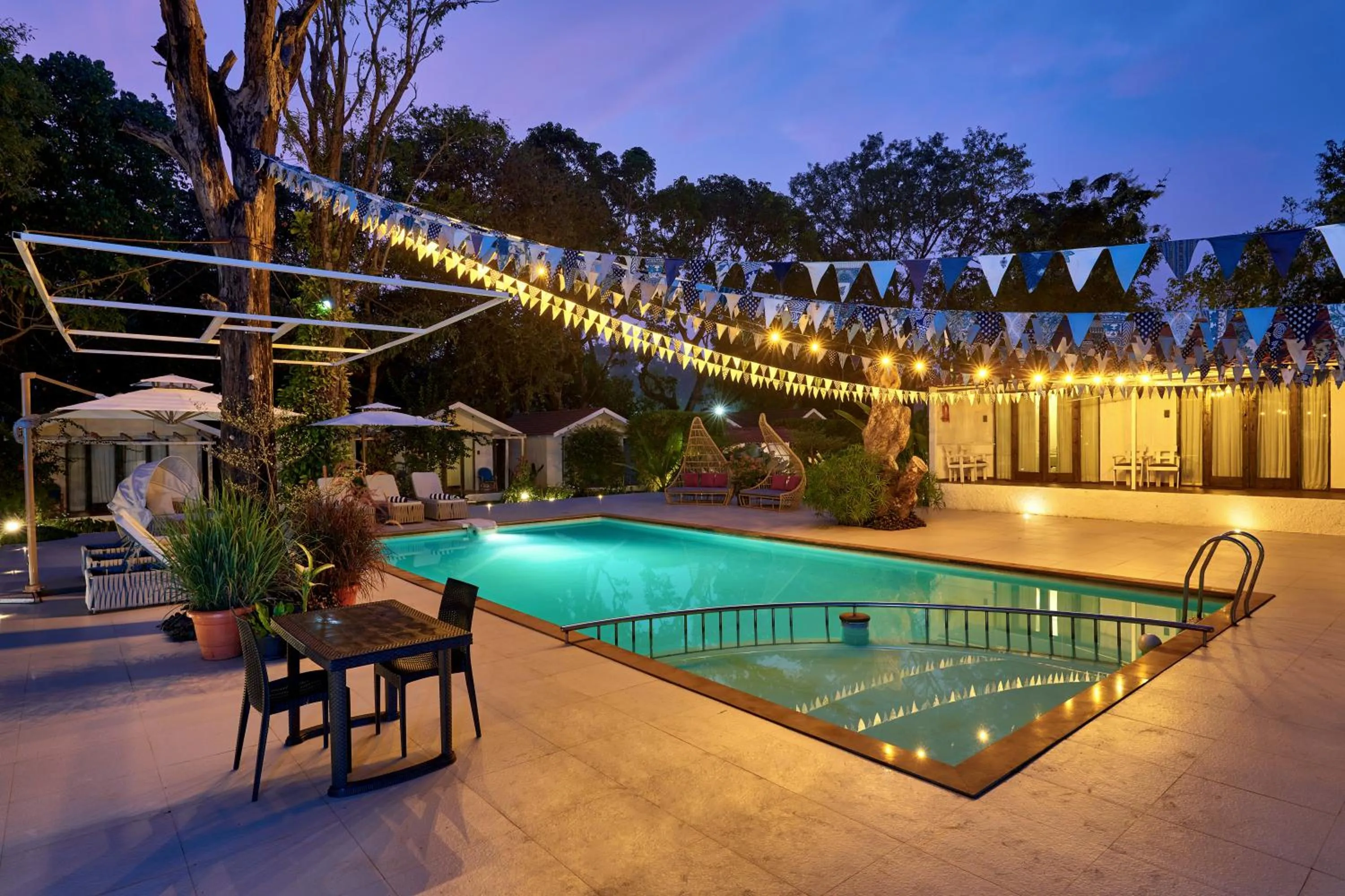 Pool view in Blu Resorts