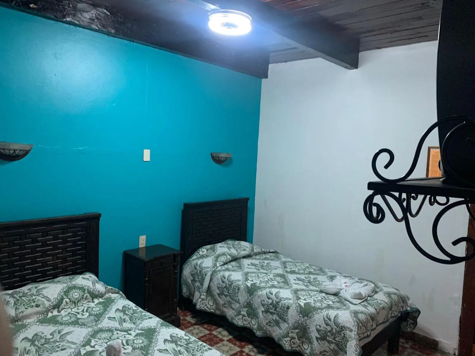 Bed in Hotel Clasico Colonial