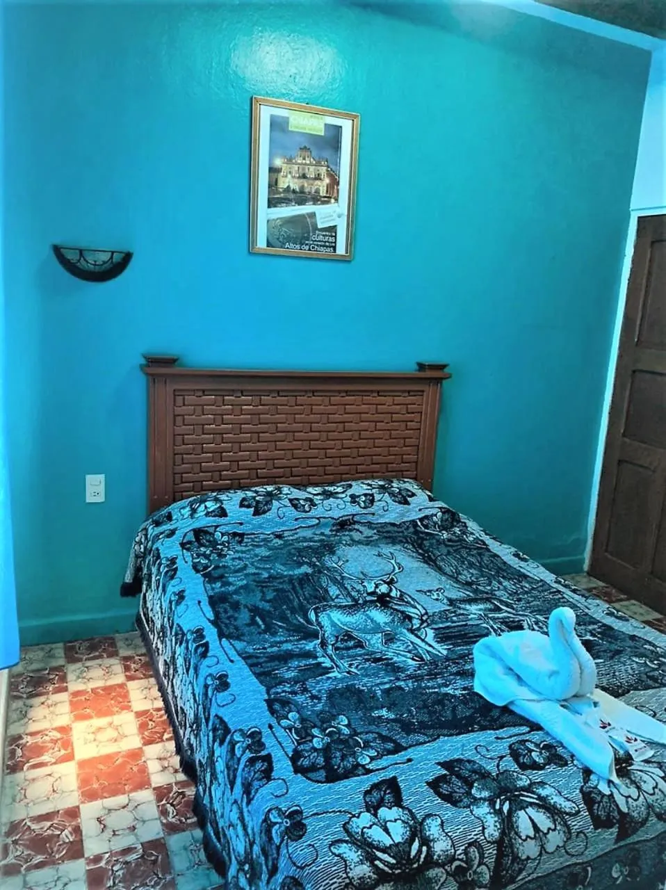 Bed in Hotel Clasico Colonial