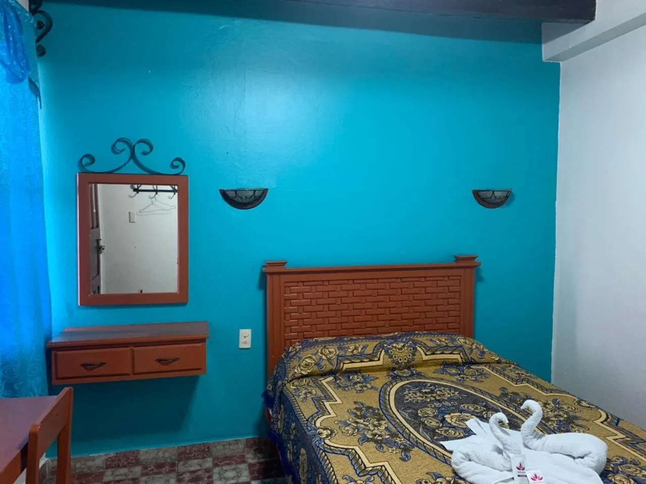 Bed in Hotel Clasico Colonial