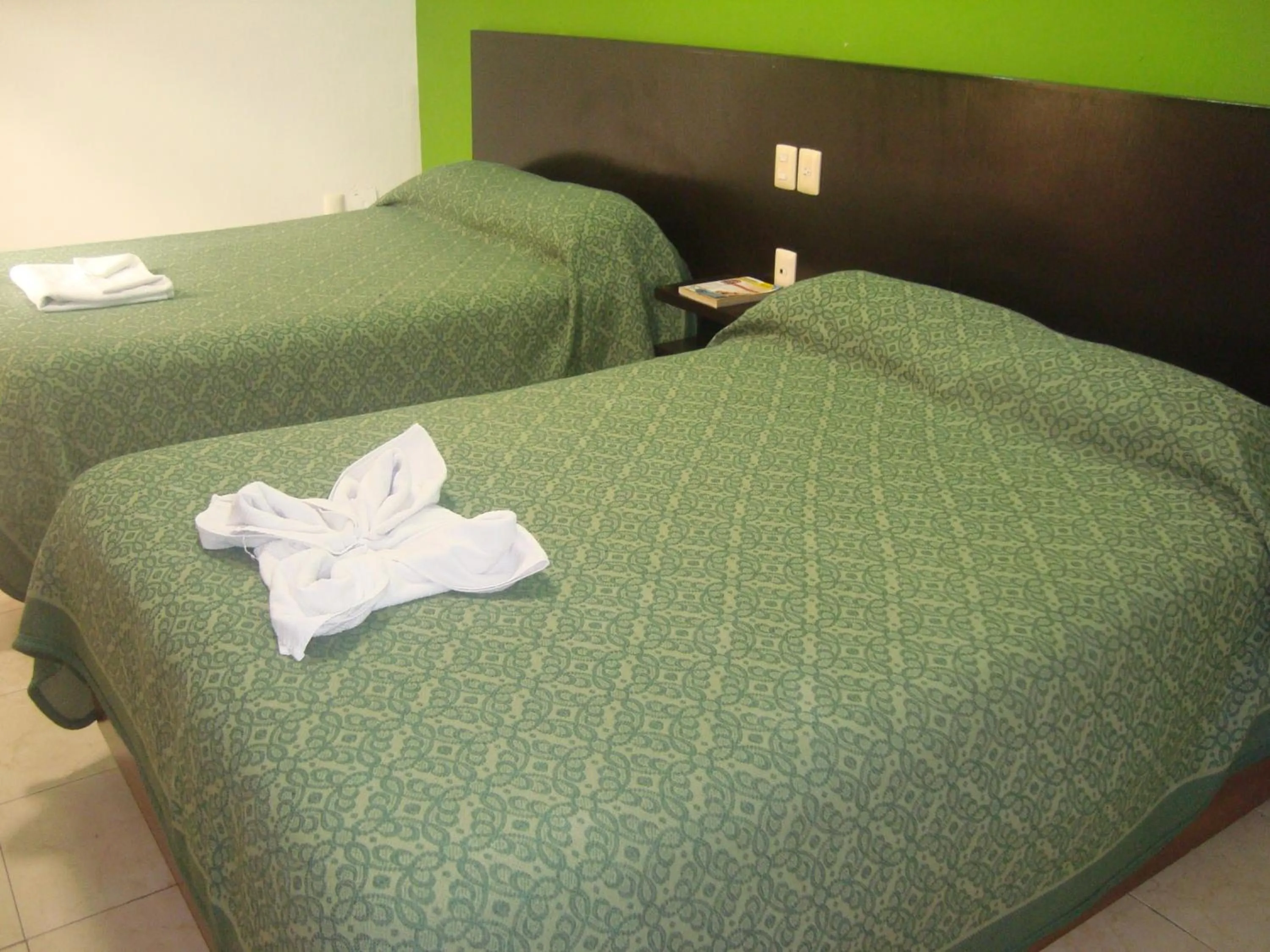 Bed in Hotel Real Colonial