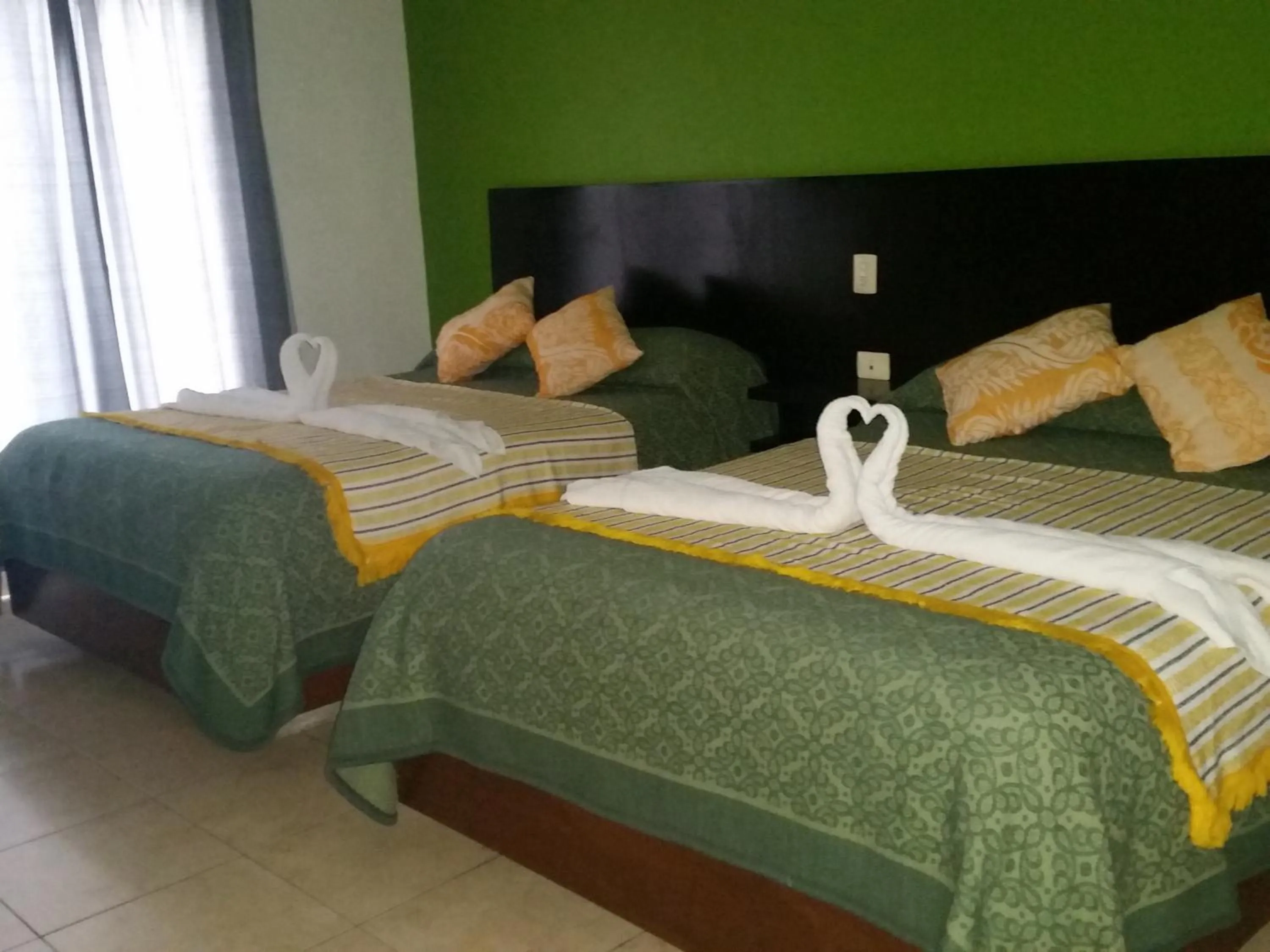 Bed in Hotel Real Colonial