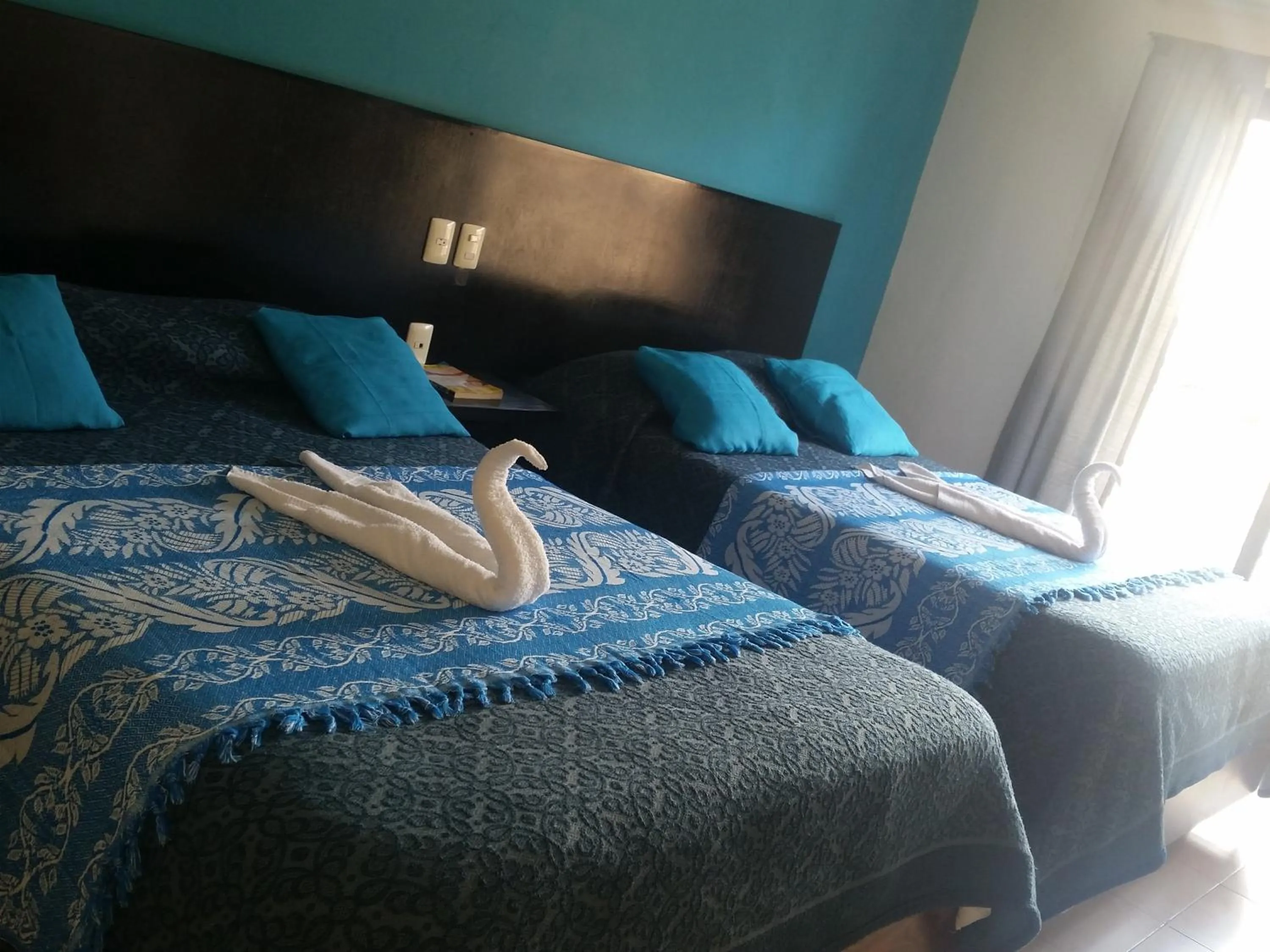 Bed in Hotel Real Colonial