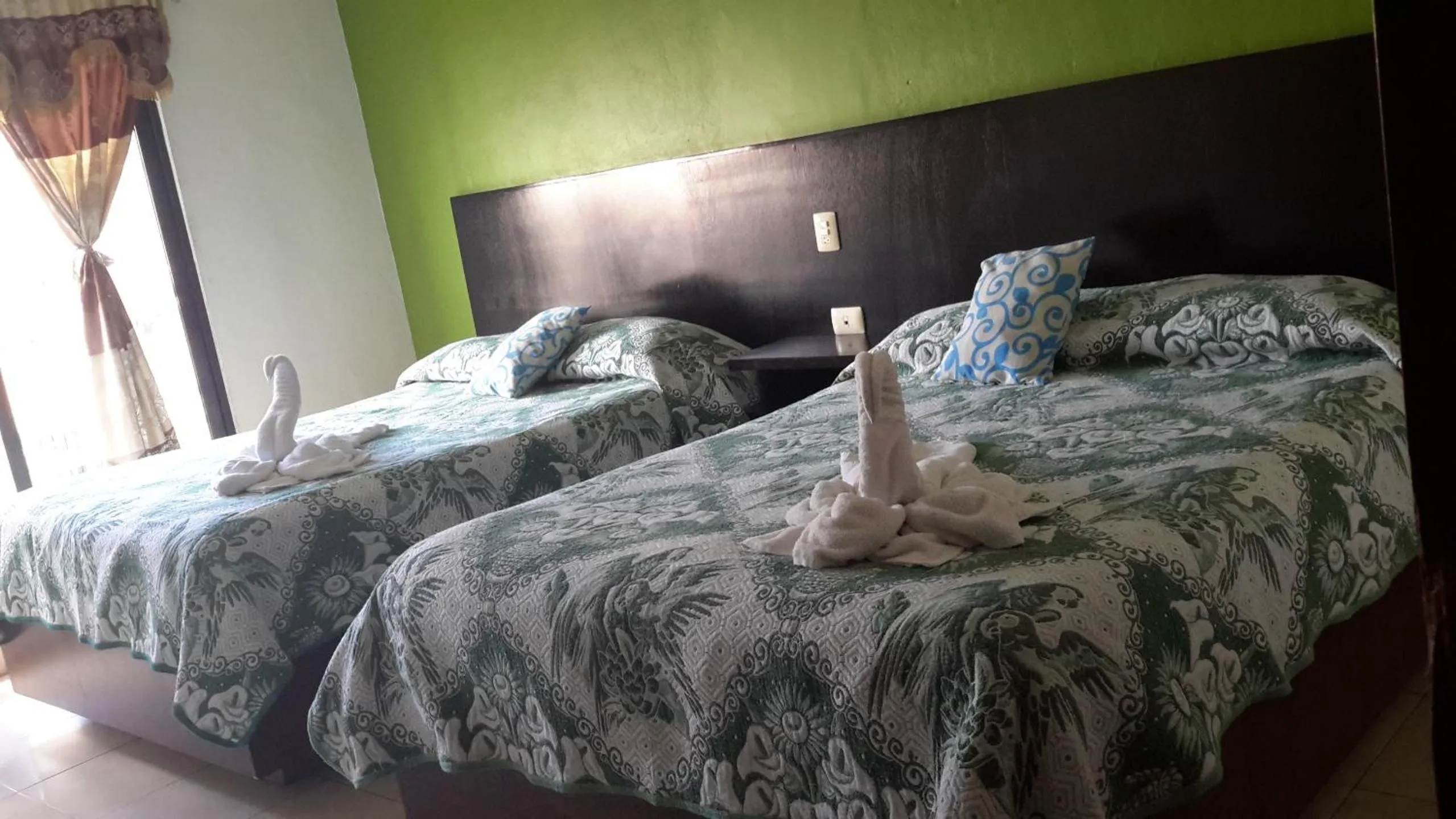 Bed in Hotel Real Colonial