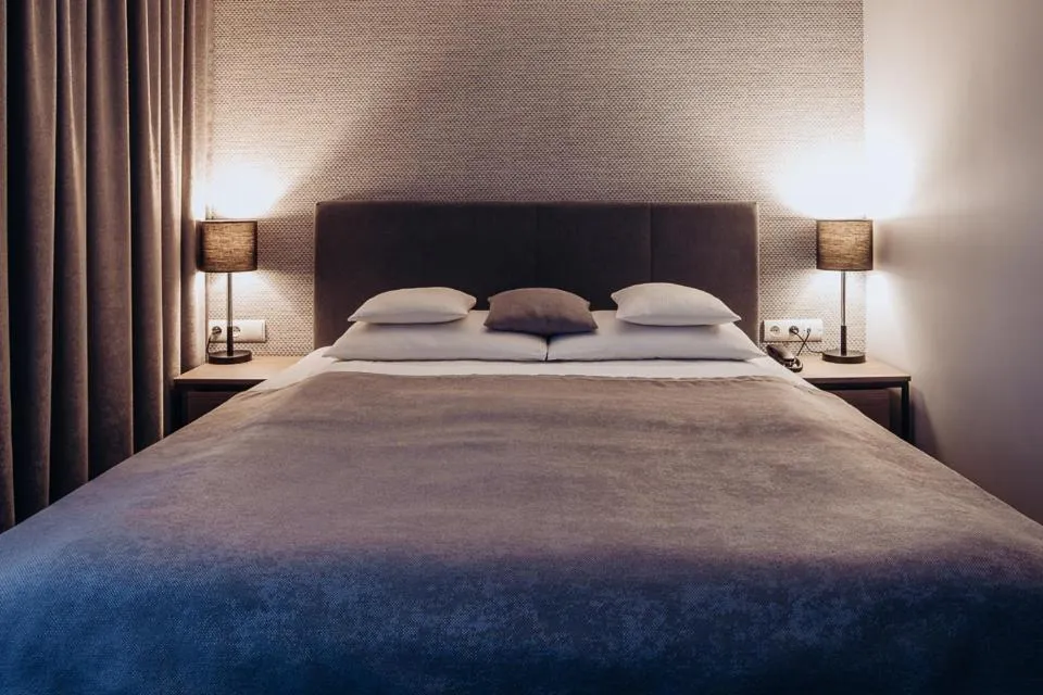 Bed in Miejsca noclegowe i Restauracja Kamiński