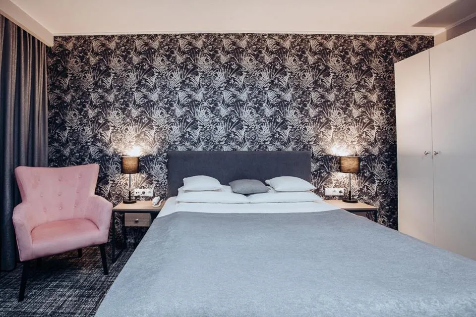 Bed in Miejsca noclegowe i Restauracja Kamiński