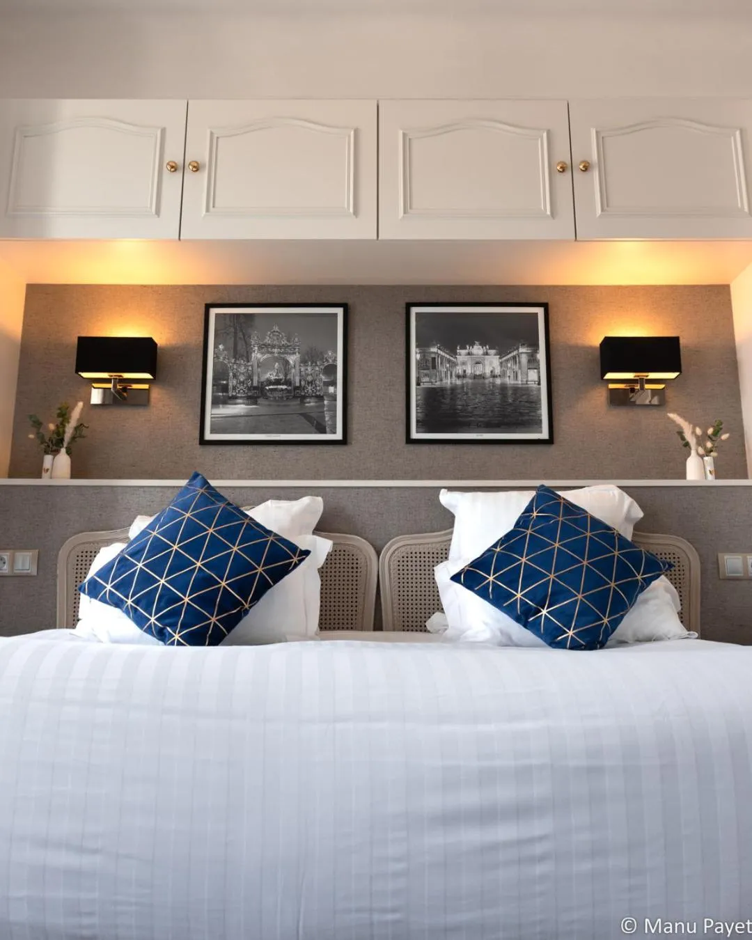 Bed in Grand Hotel De La Reine - Place Stanislas