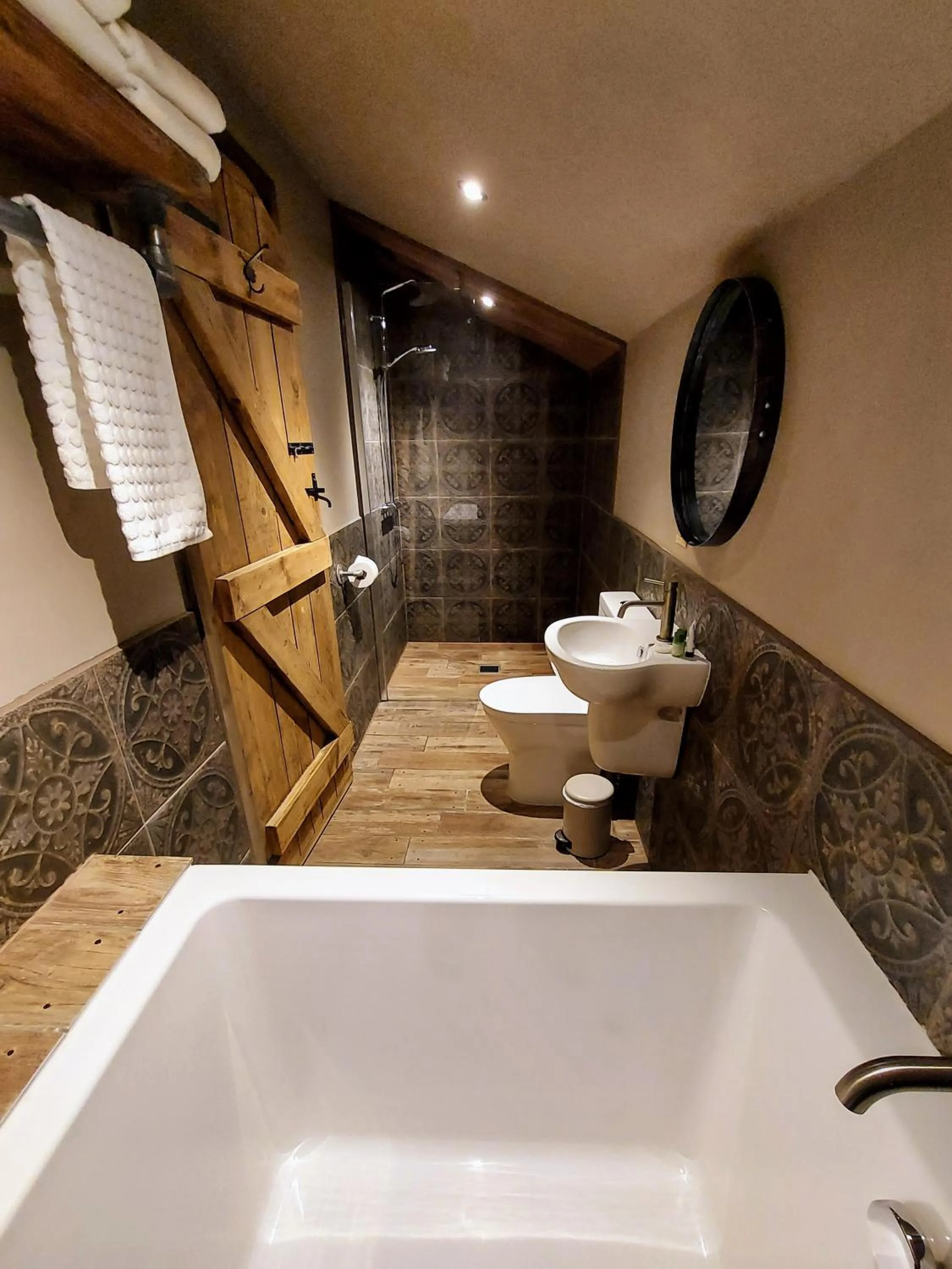 Bathroom in Trawden Arms Community Owned Pub