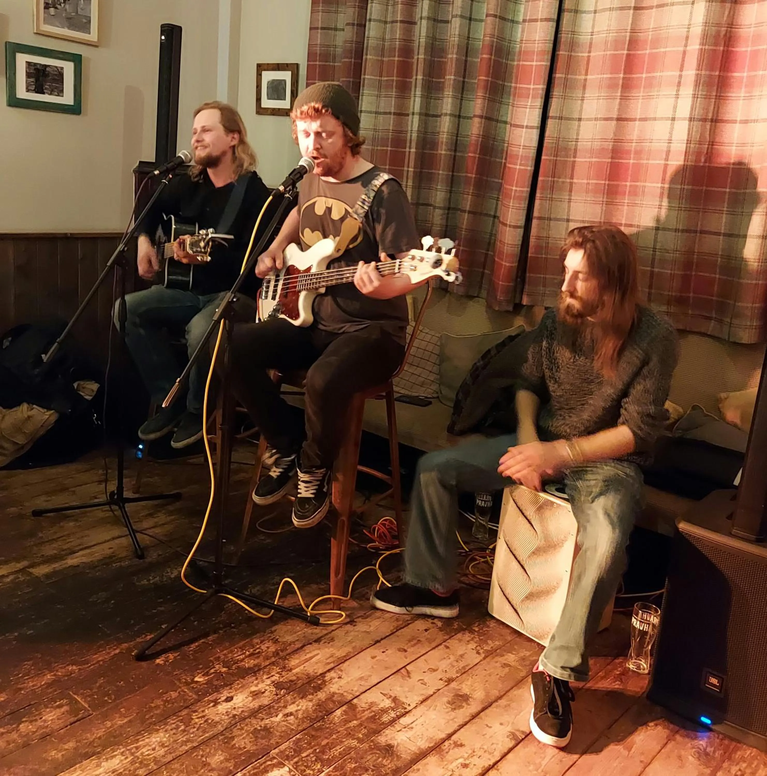 People in Trawden Arms Community Owned Pub