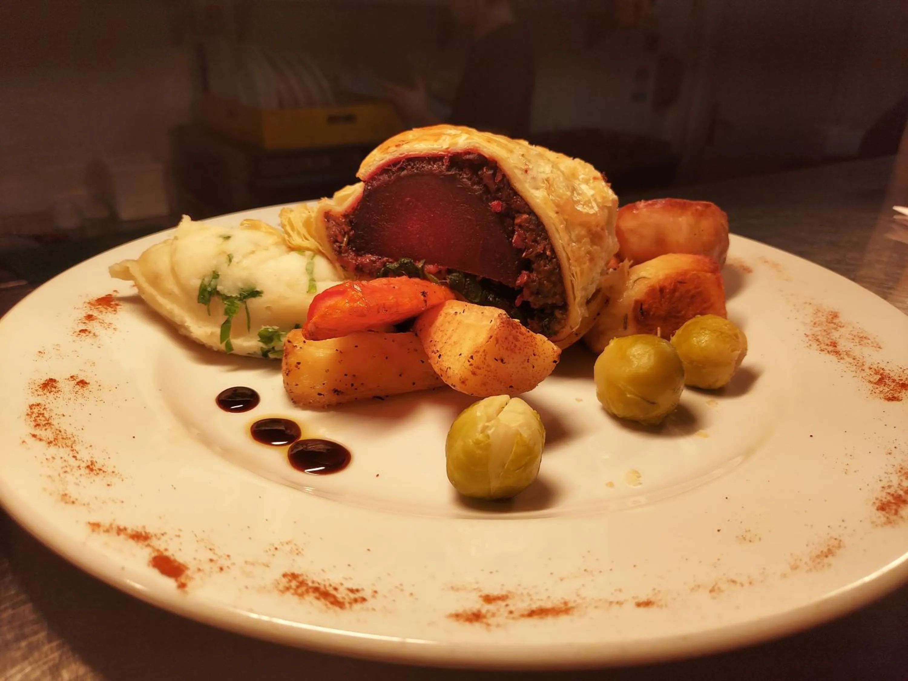 Food and drinks in Trawden Arms Community Owned Pub