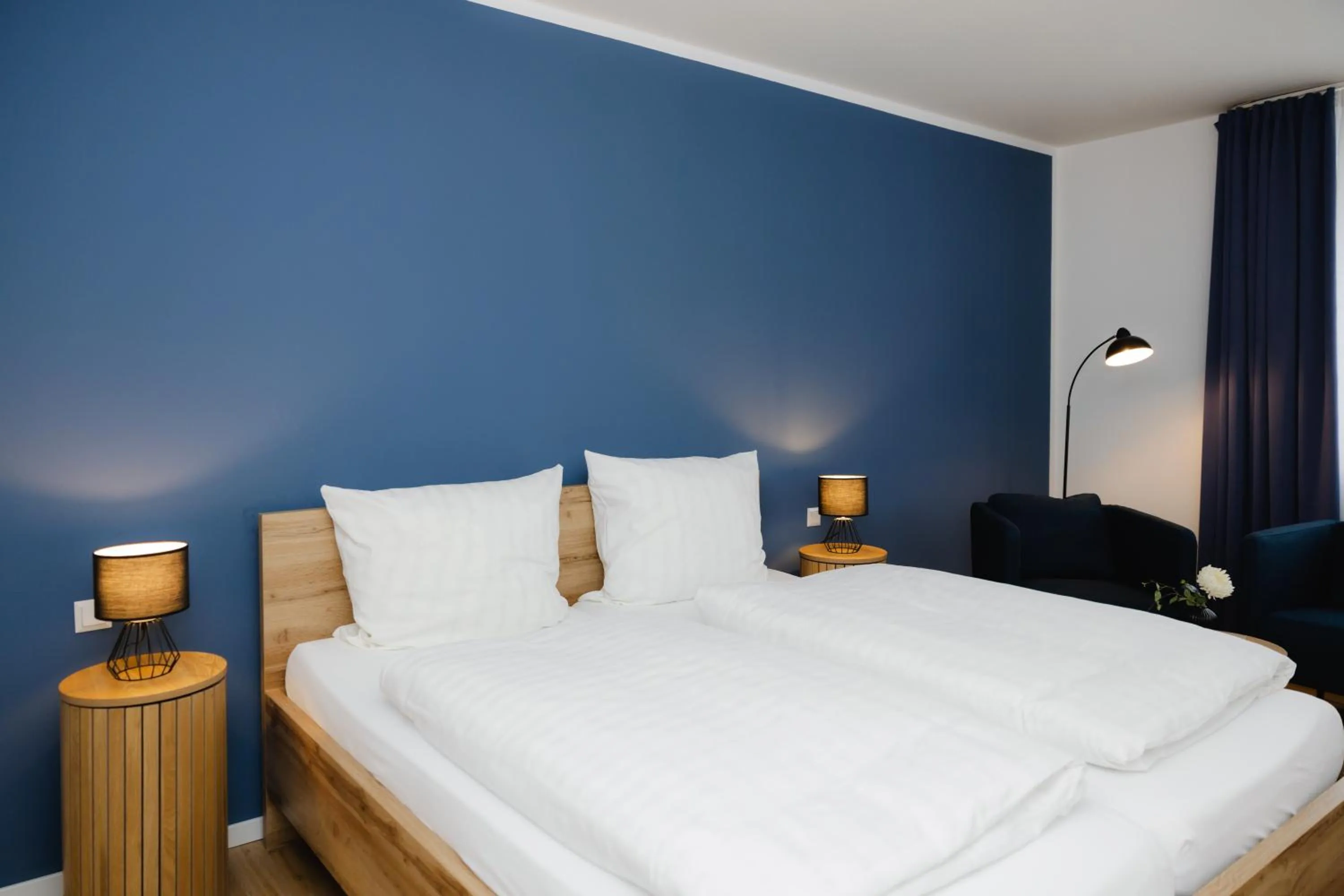 Bedroom, Bed in Fährhaus Kollmar