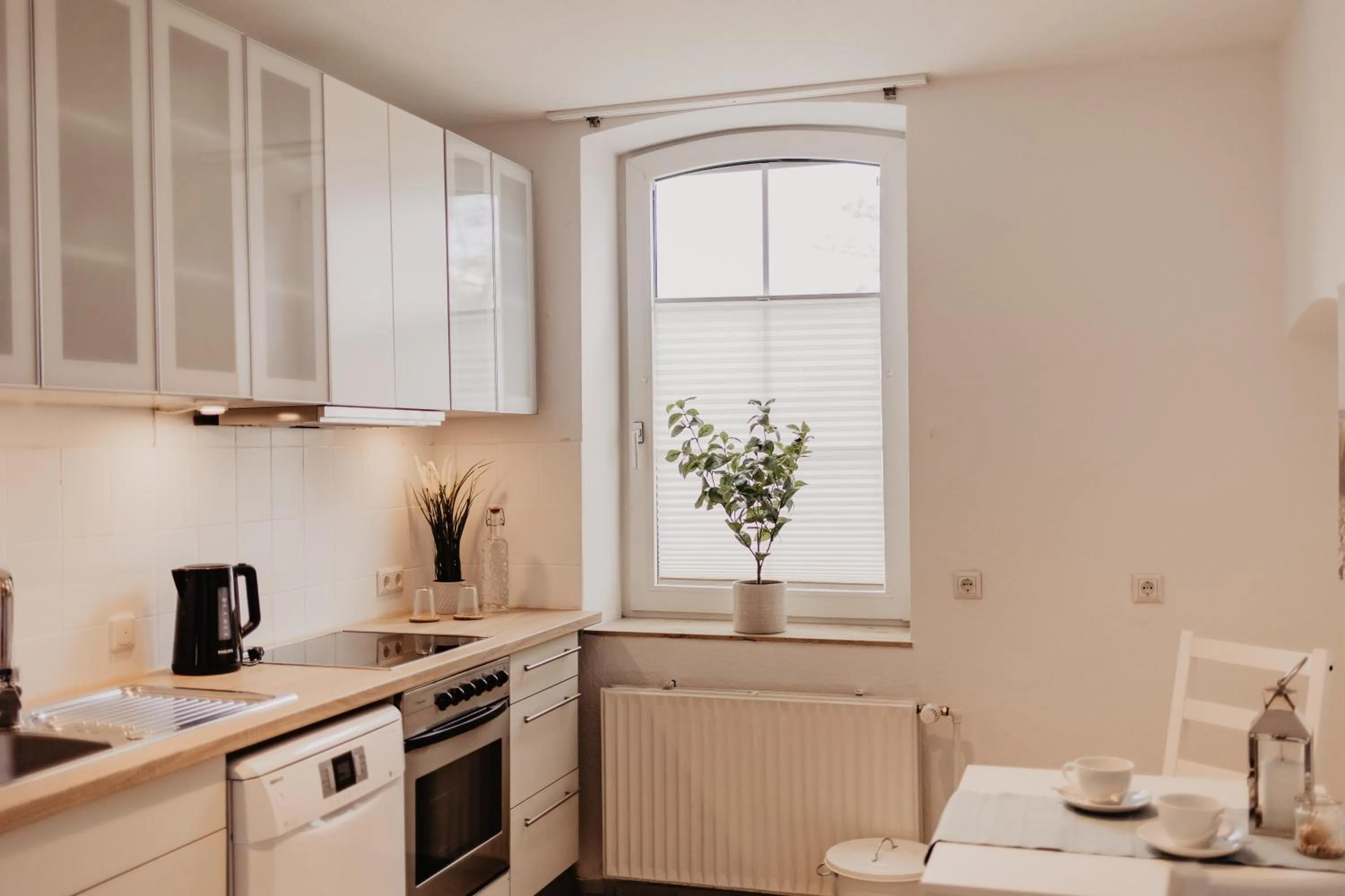 kitchen in Fährhaus Kollmar