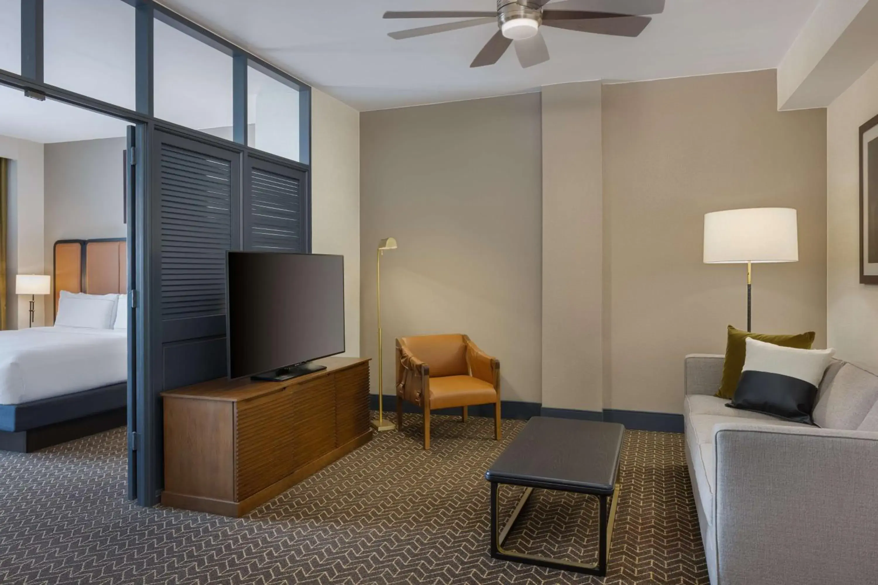 Two-Room King Suite with Atrium or Exterior View in DoubleTree Suites by Hilton Lexington Two-Room King Suite with Atrium or Exterior View in DoubleTree Suites by Hilton Lexington