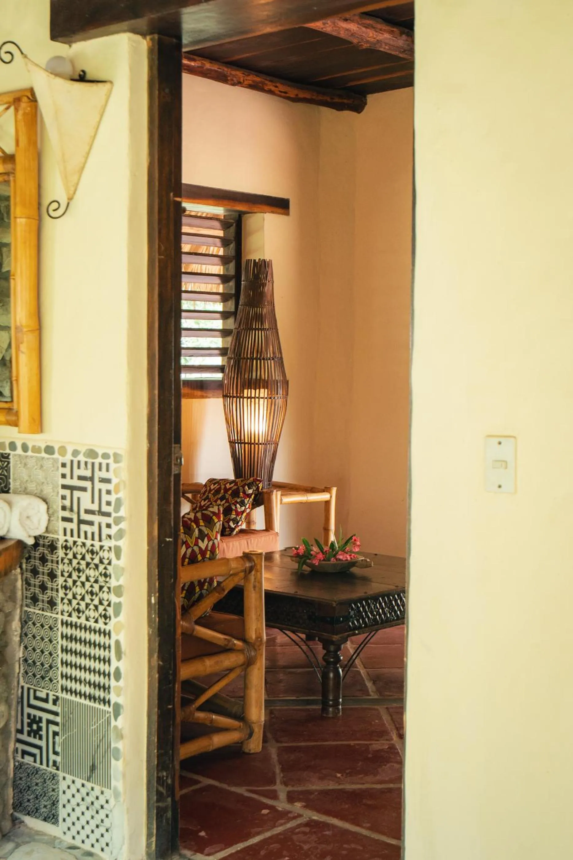 Living room in Punta Teonoste Beach Resort