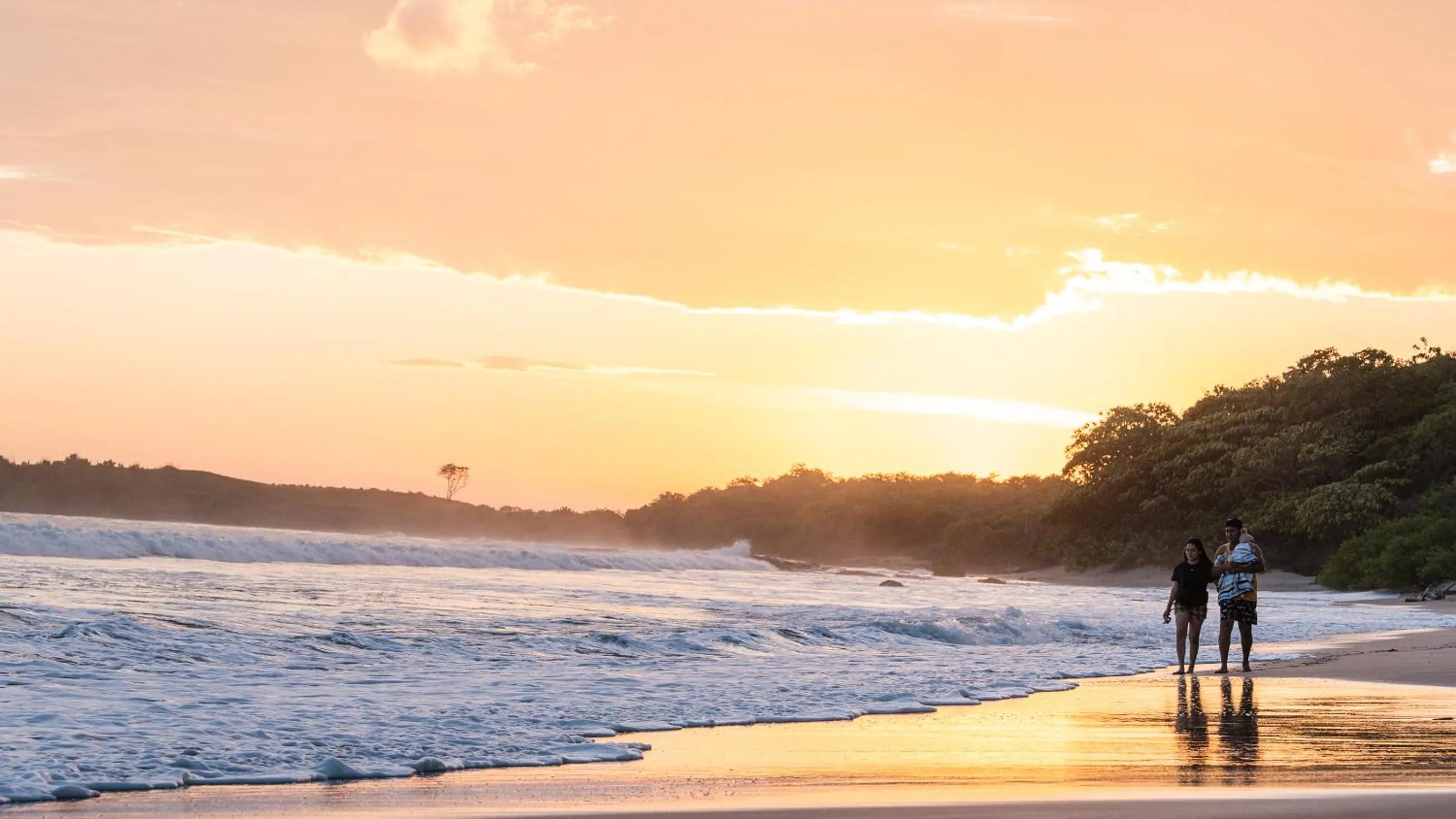 Sunset in Punta Teonoste Beach Resort
