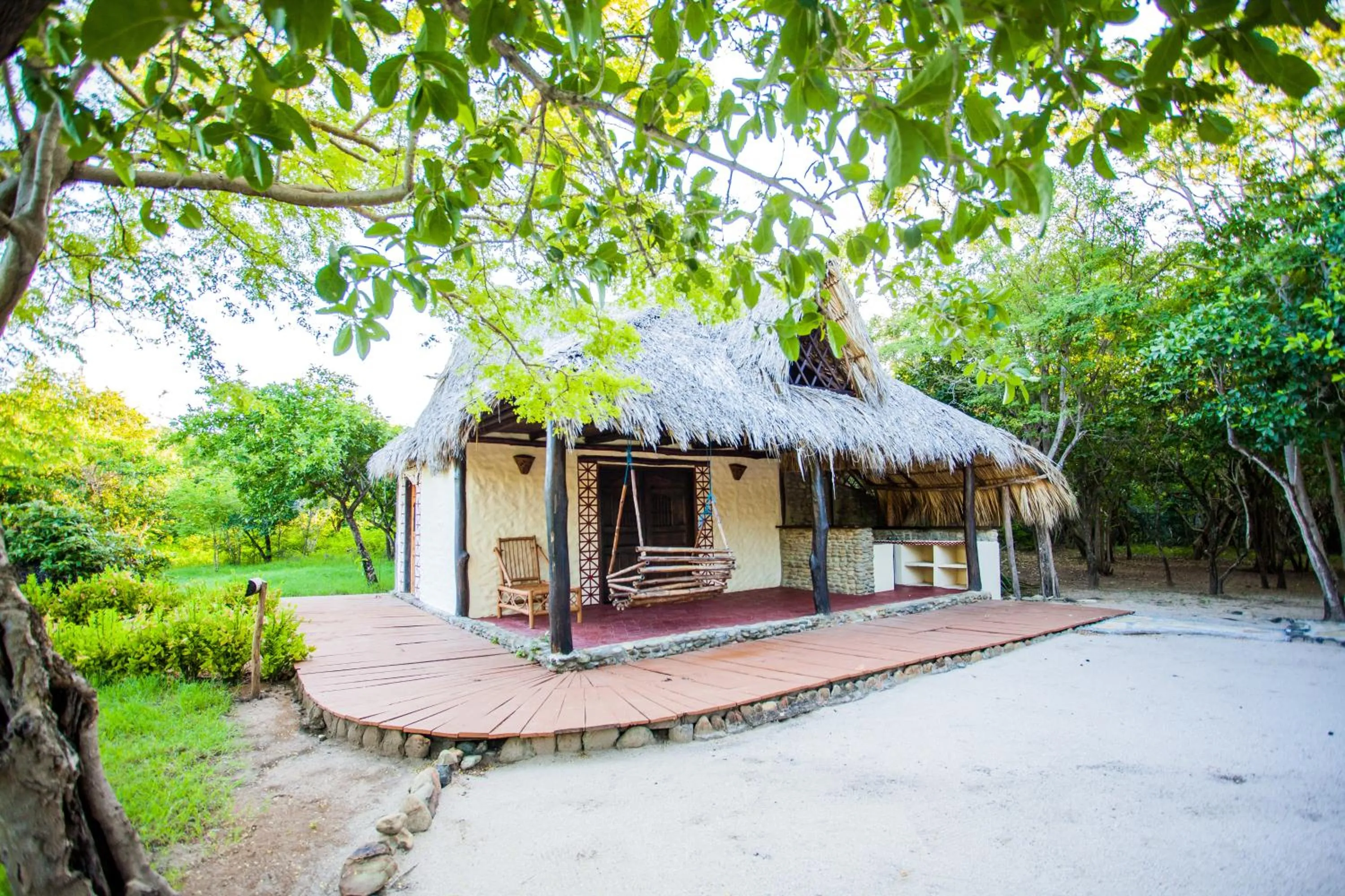Patio in Punta Teonoste Beach Resort