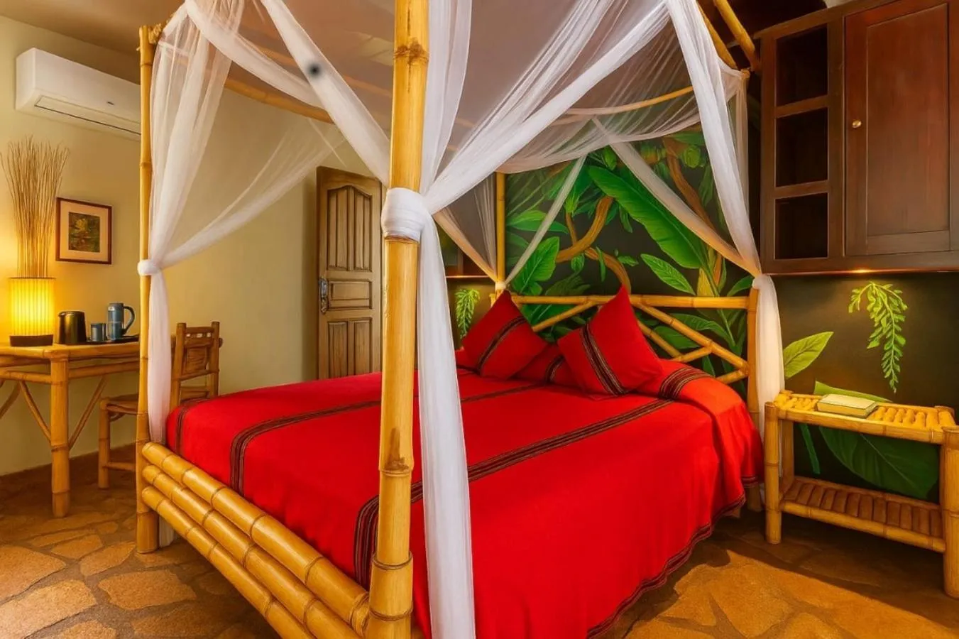 Bed in Punta Teonoste Beach Resort