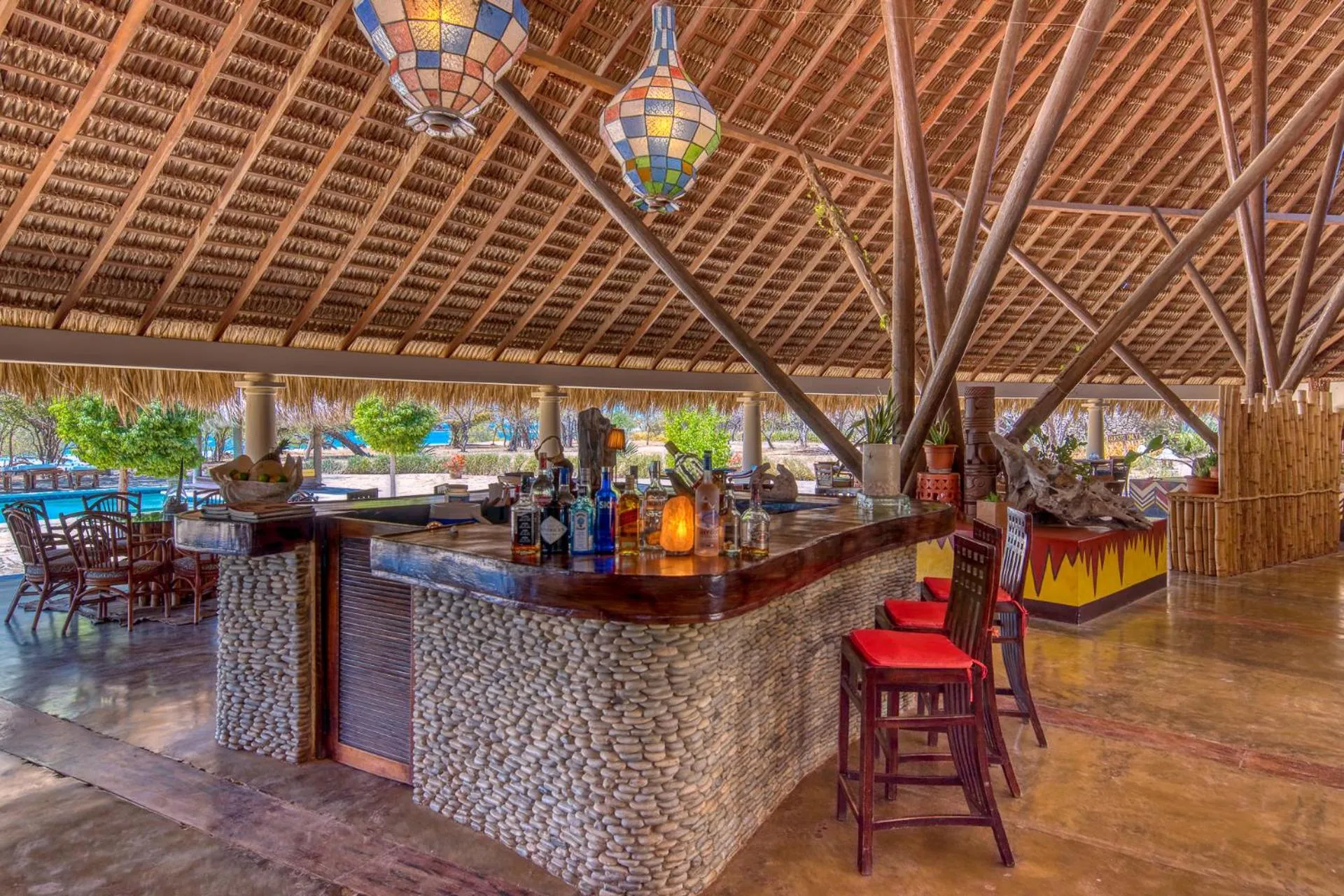 Lounge or bar in Punta Teonoste Beach Resort