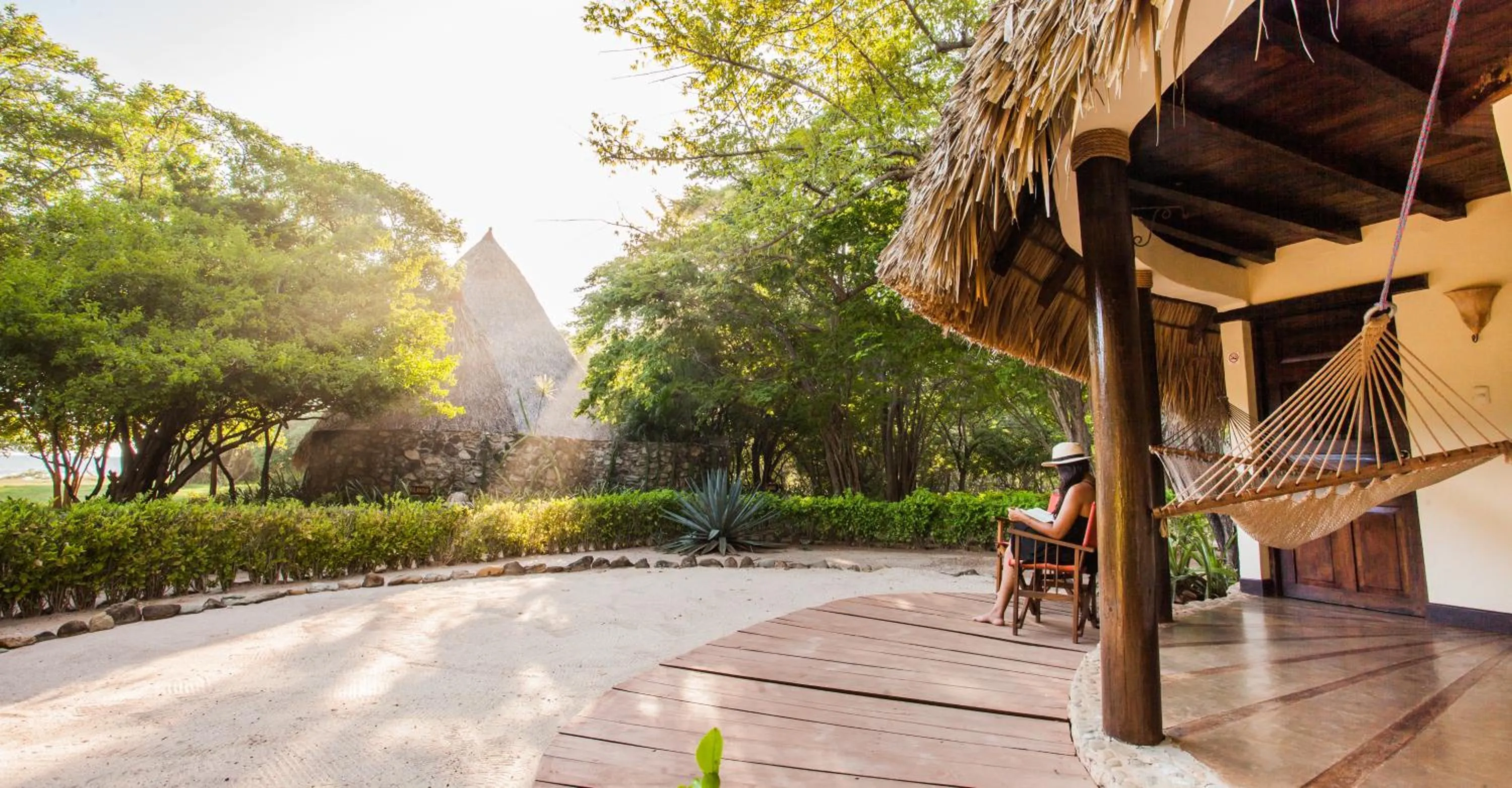 Patio in Punta Teonoste Beach Resort