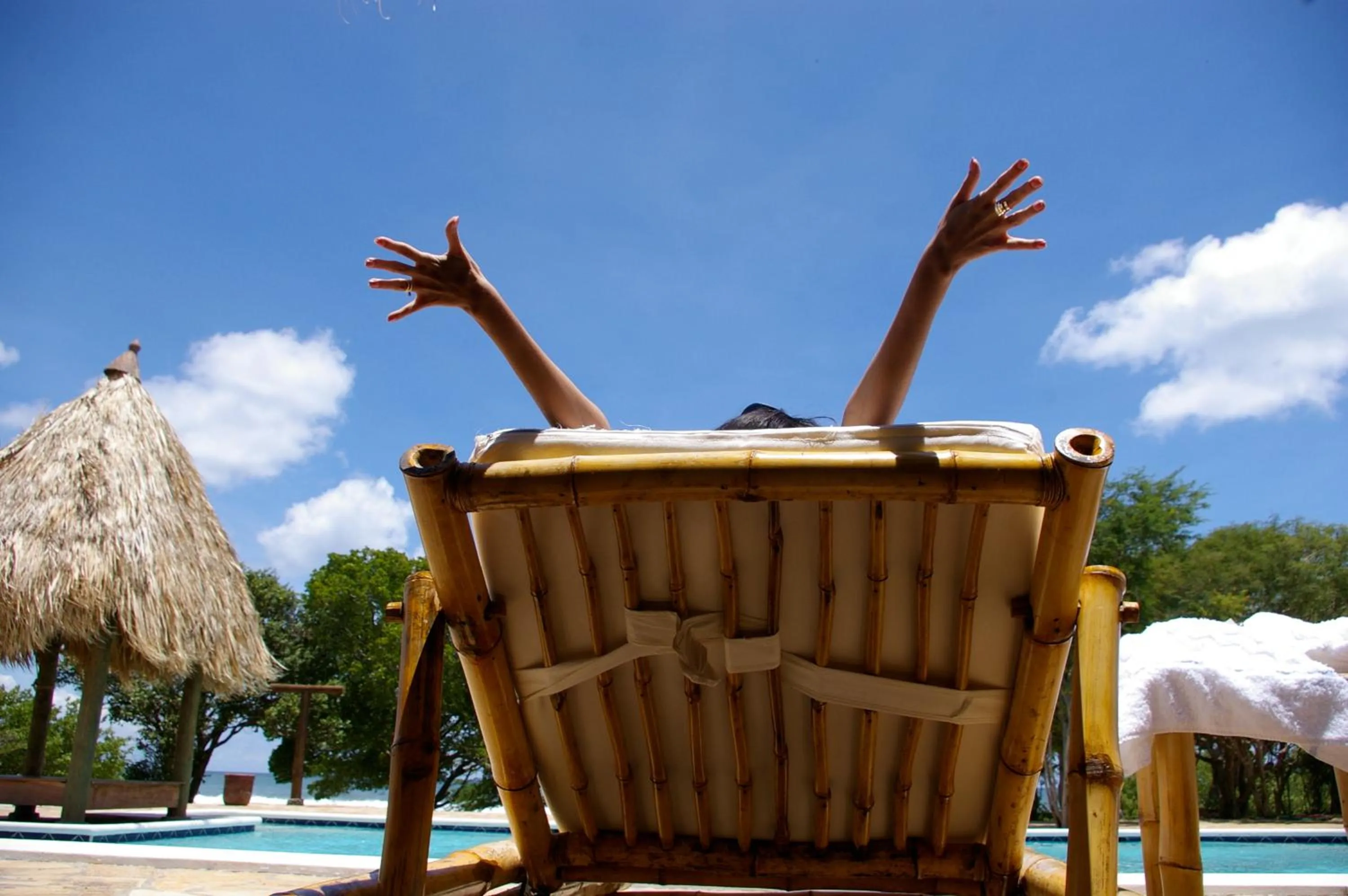 People in Punta Teonoste Beach Resort