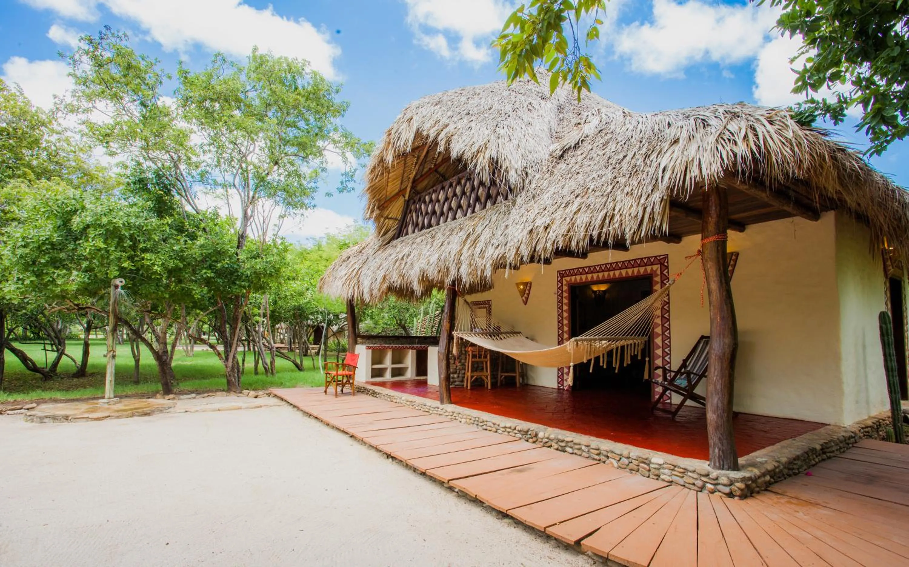 Patio in Punta Teonoste Beach Resort