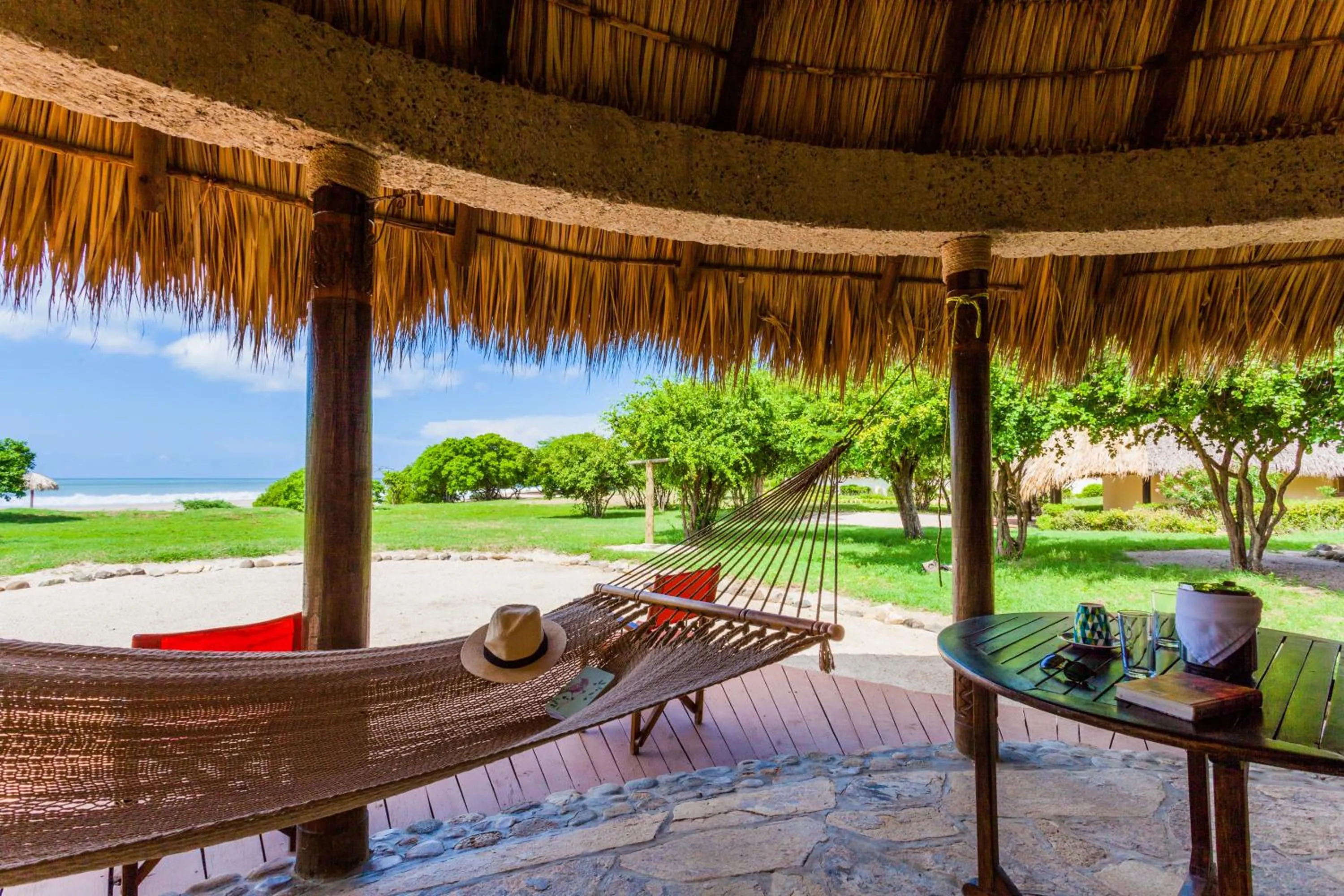 Patio in Punta Teonoste Beach Resort