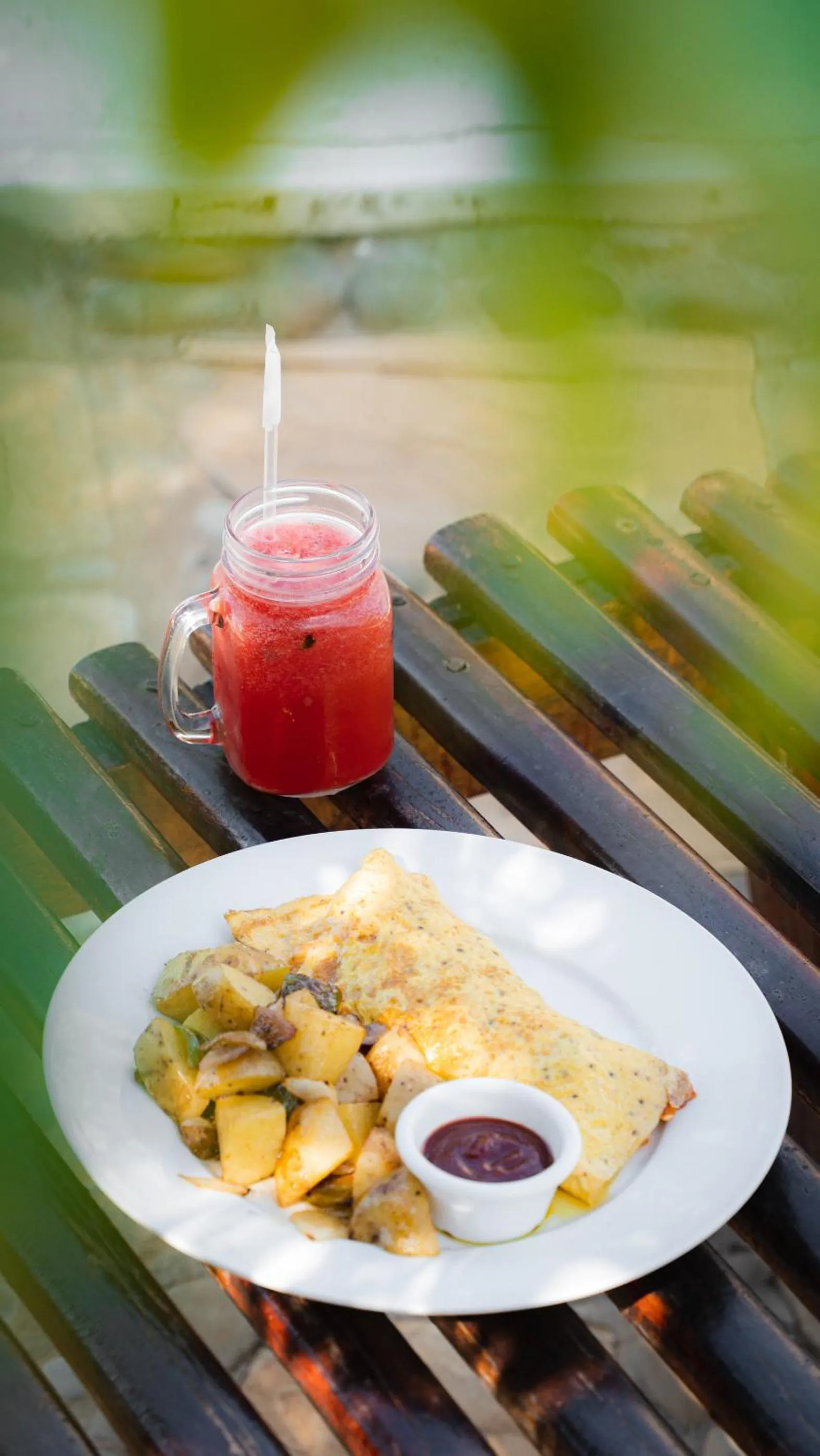 Breakfast in Punta Teonoste Beach Resort