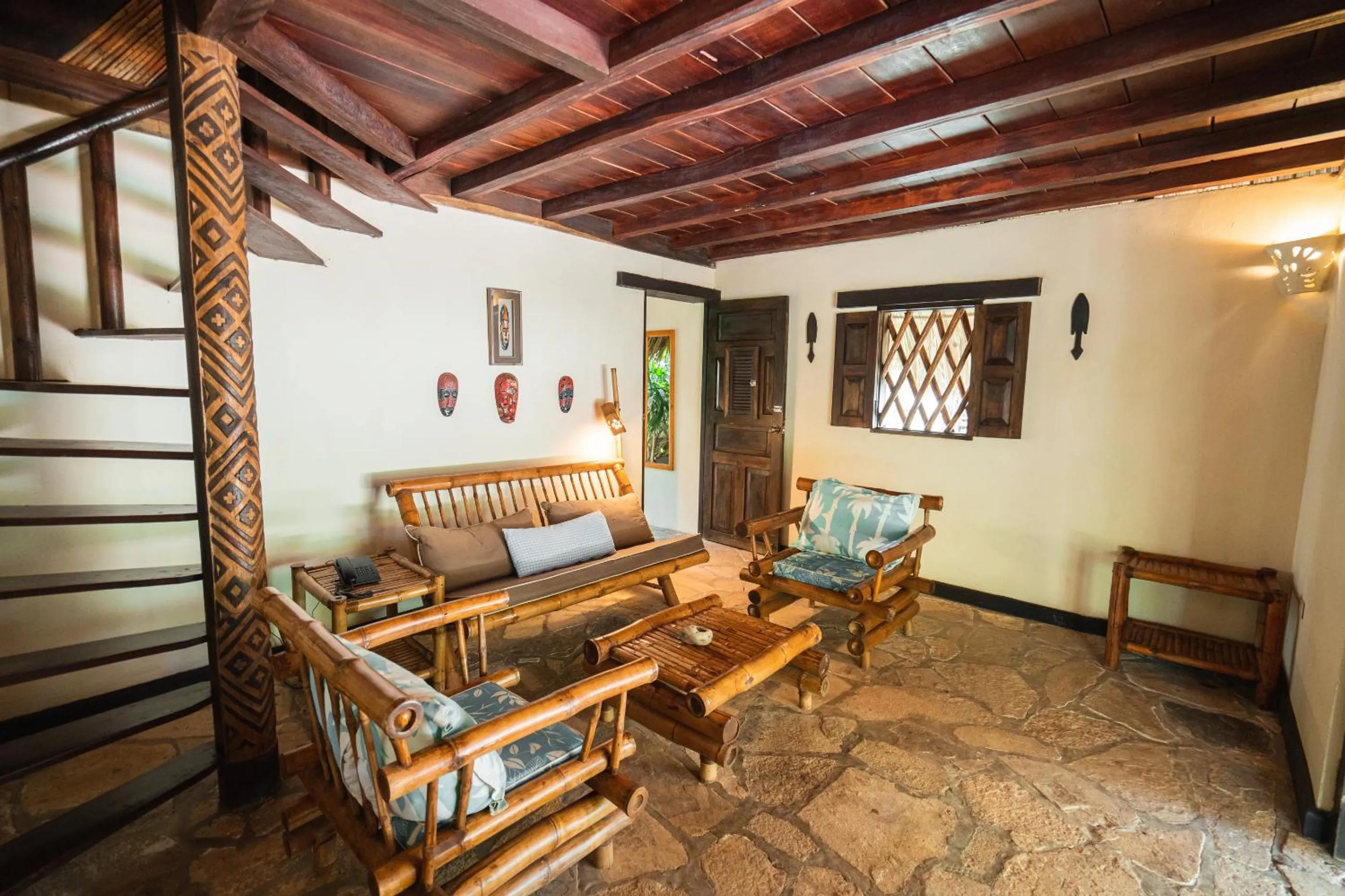 Living room in Punta Teonoste Beach Resort