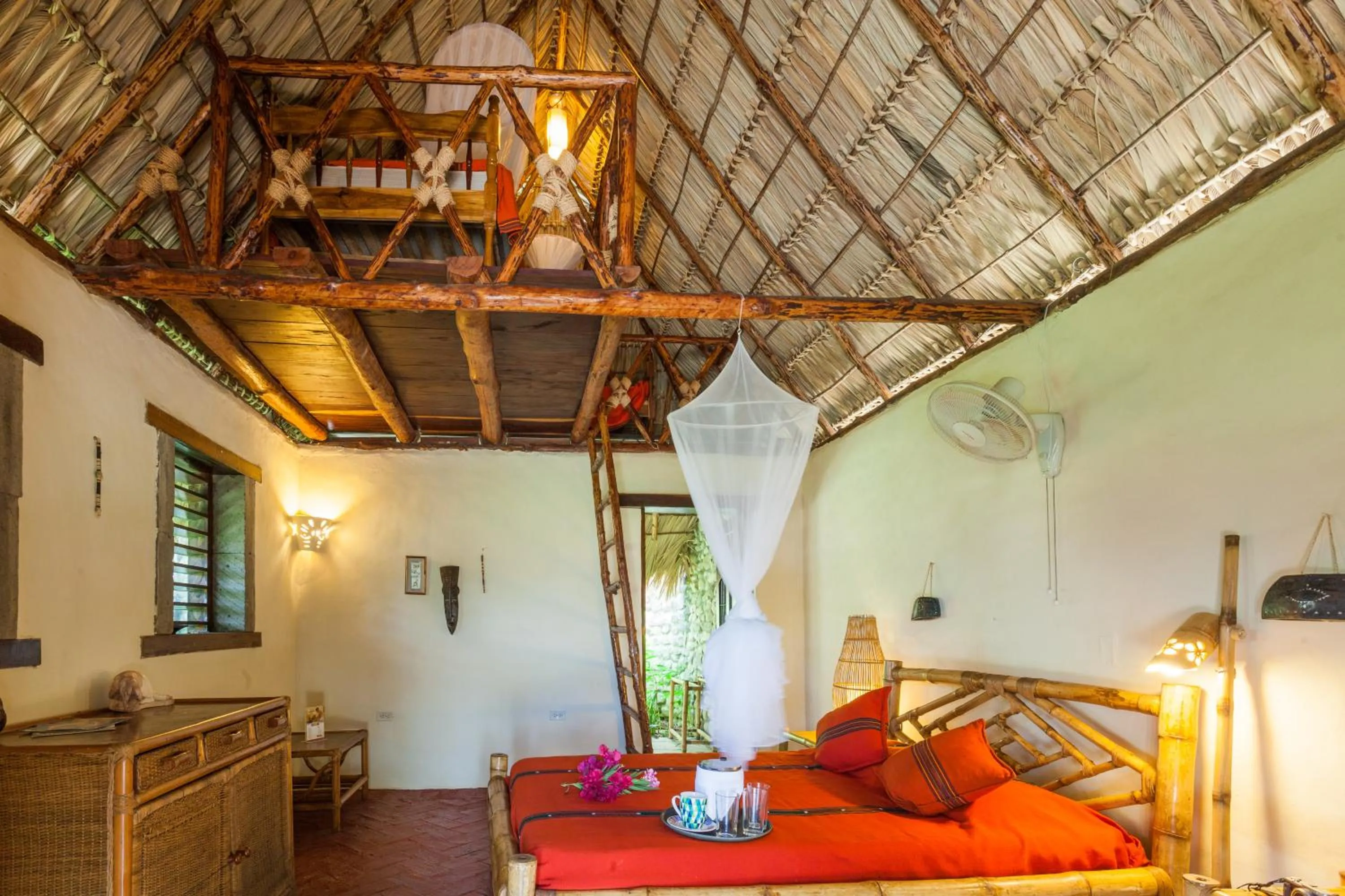 Bed in Punta Teonoste Beach Resort