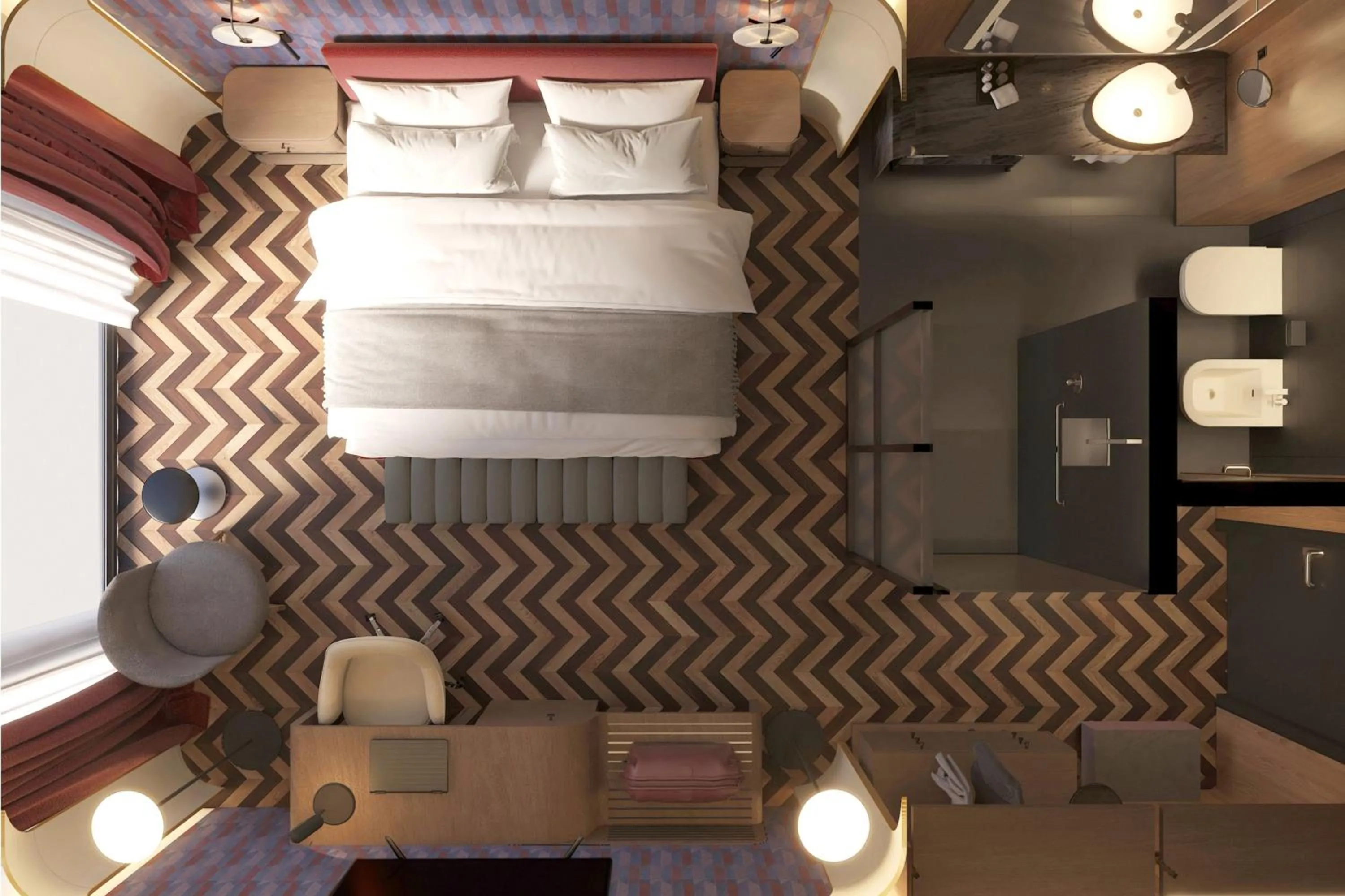 Photo of the whole room, Bed in Recoleta Grand, Buenos Aires, a Tribute Portfolio Hotel