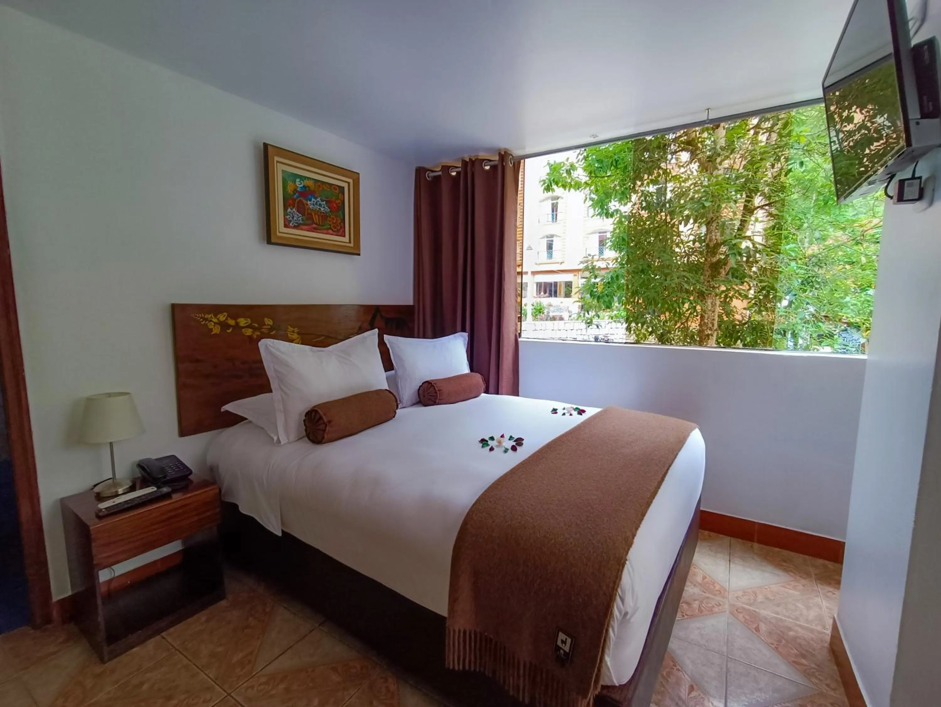 Photo of the whole room in Hotel Retama Machupicchu