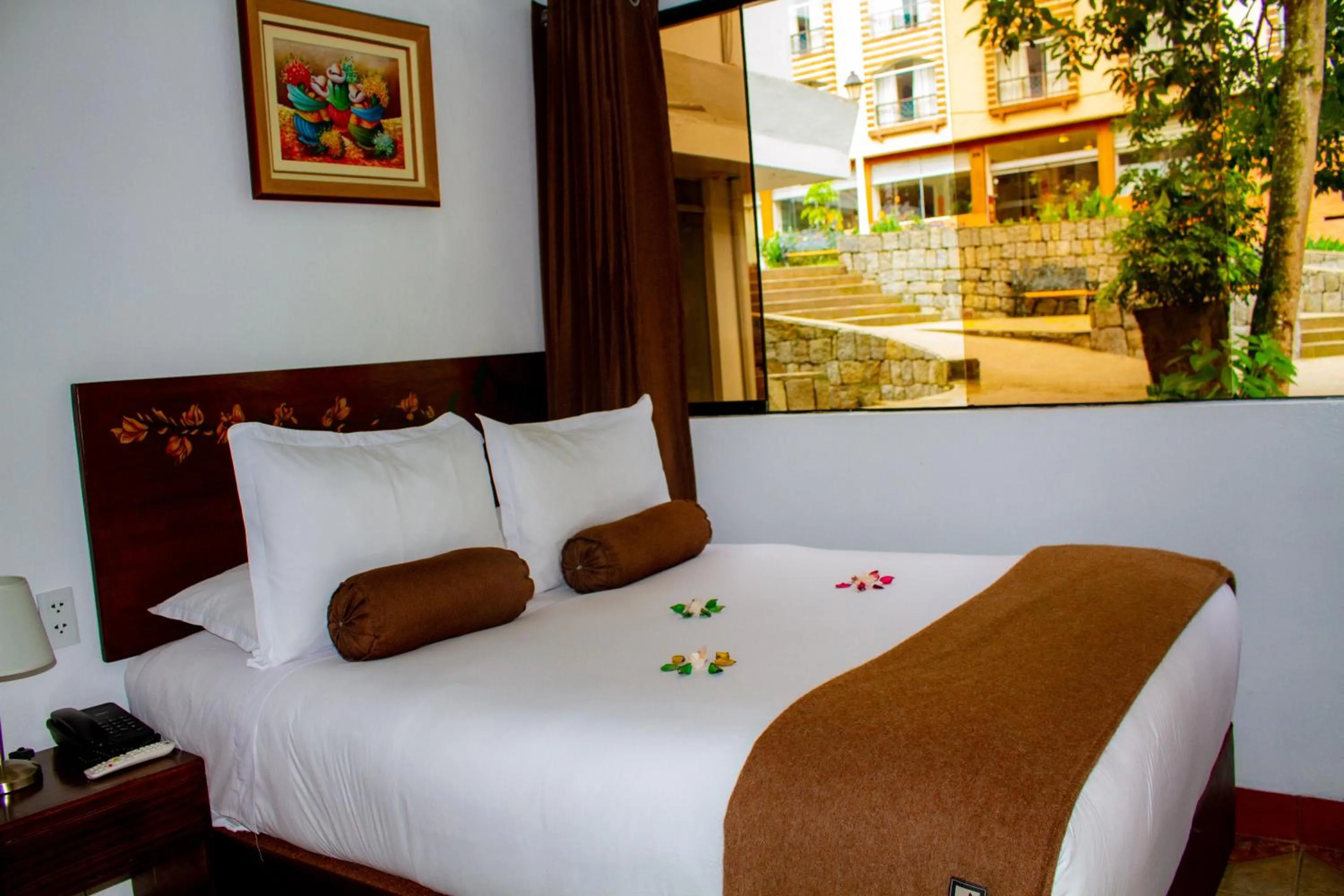 Bed in Hotel Retama Machupicchu