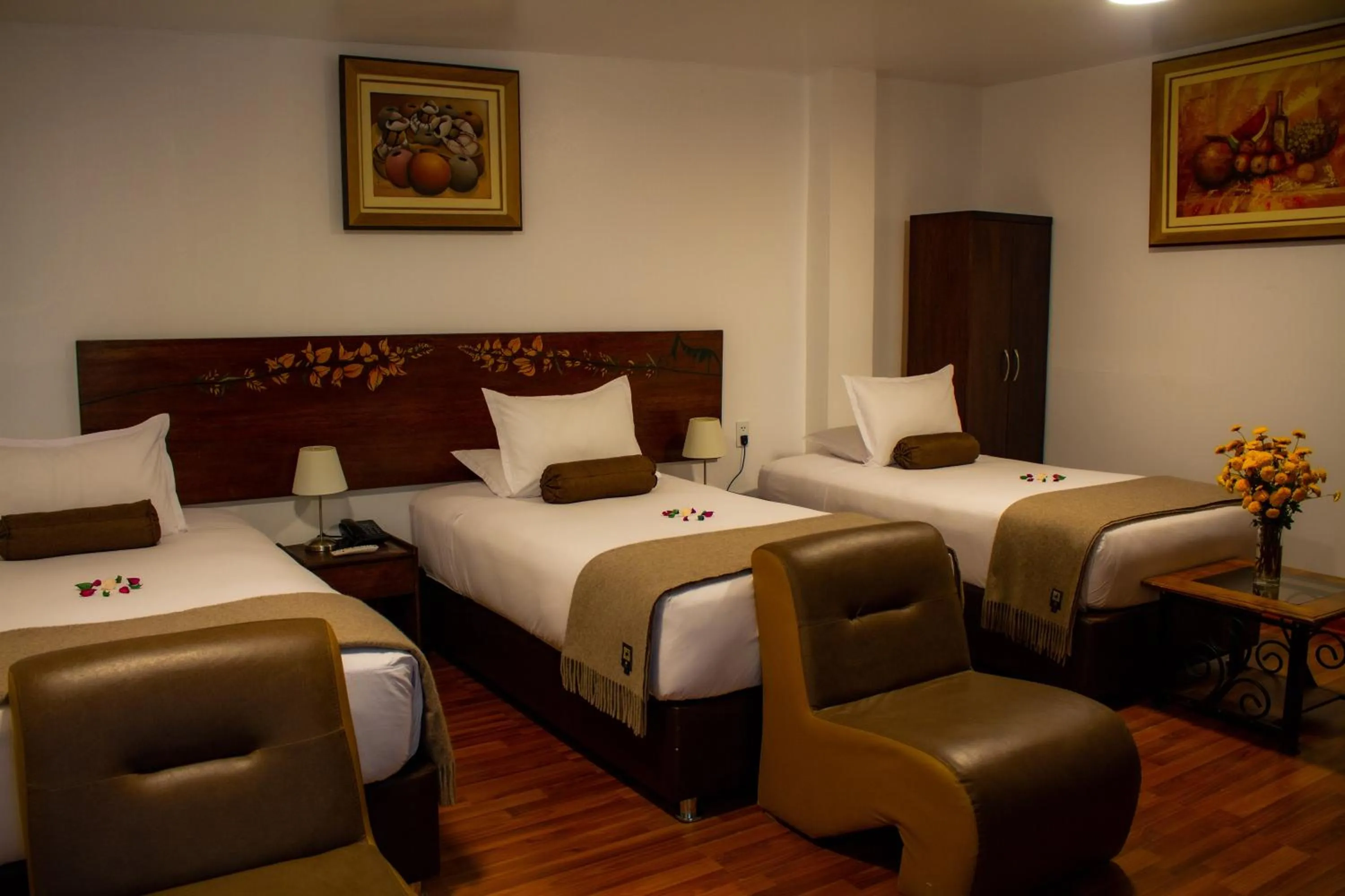 Photo of the whole room in Hotel Retama Machupicchu