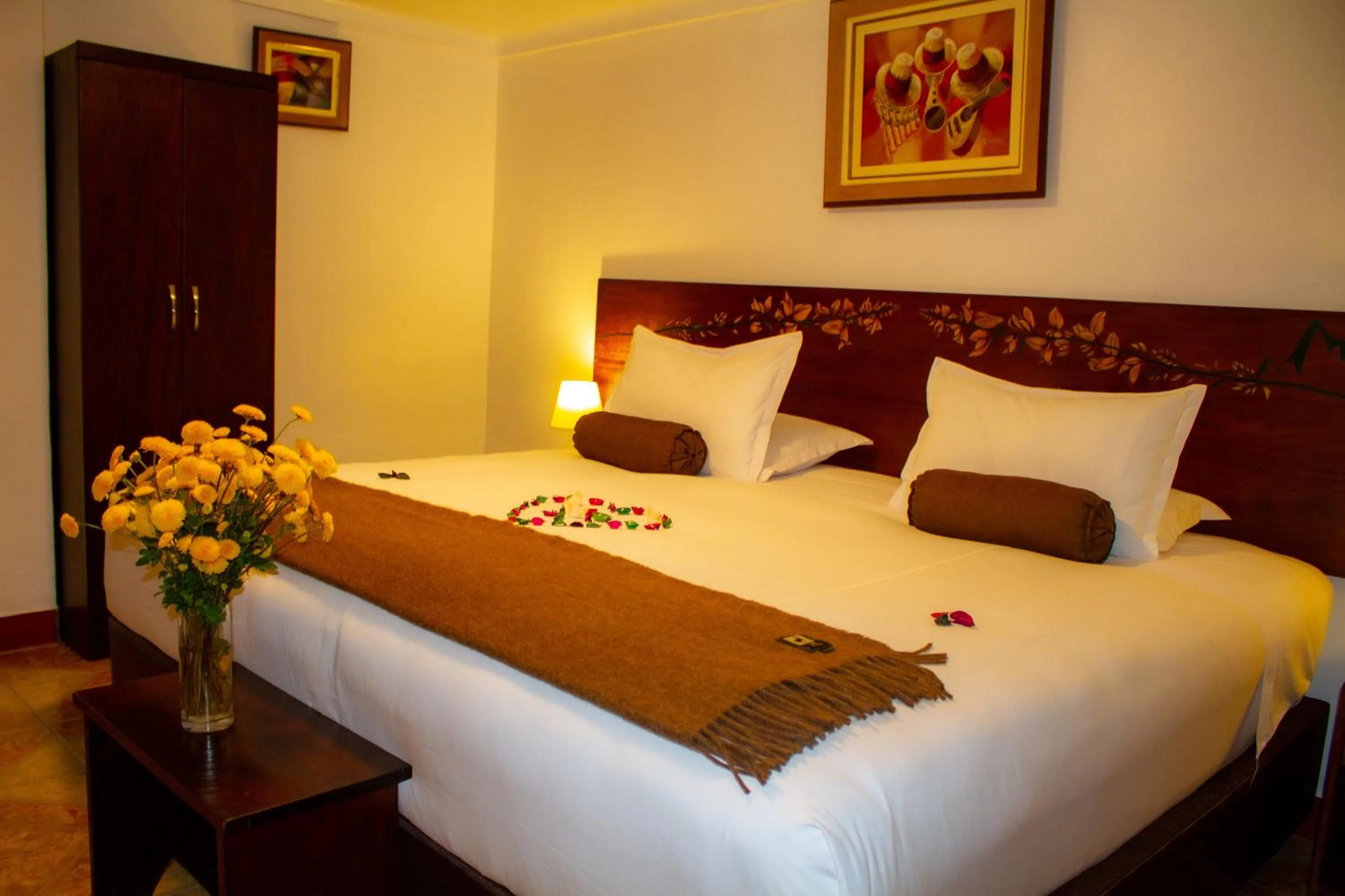 Bed in Hotel Retama Machupicchu