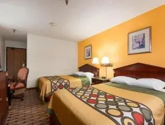 Queen Room with Two Queen Beds - Smoking in Super 8 by Wyndham Brookville Queen Room with Two Queen Beds - Smoking in Super 8 by Wyndham Brookville