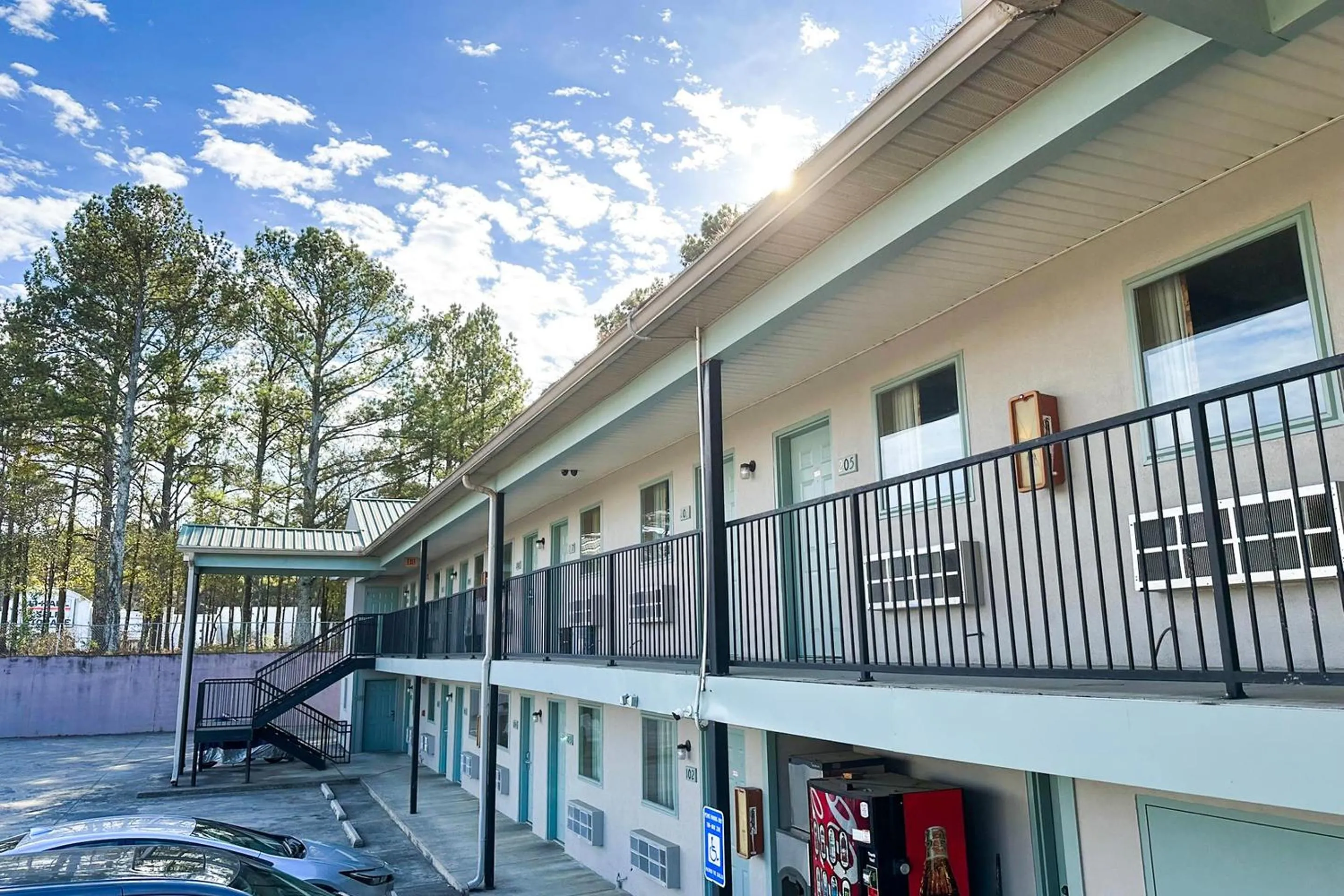 Facade/entrance in Garden Inn & Suites