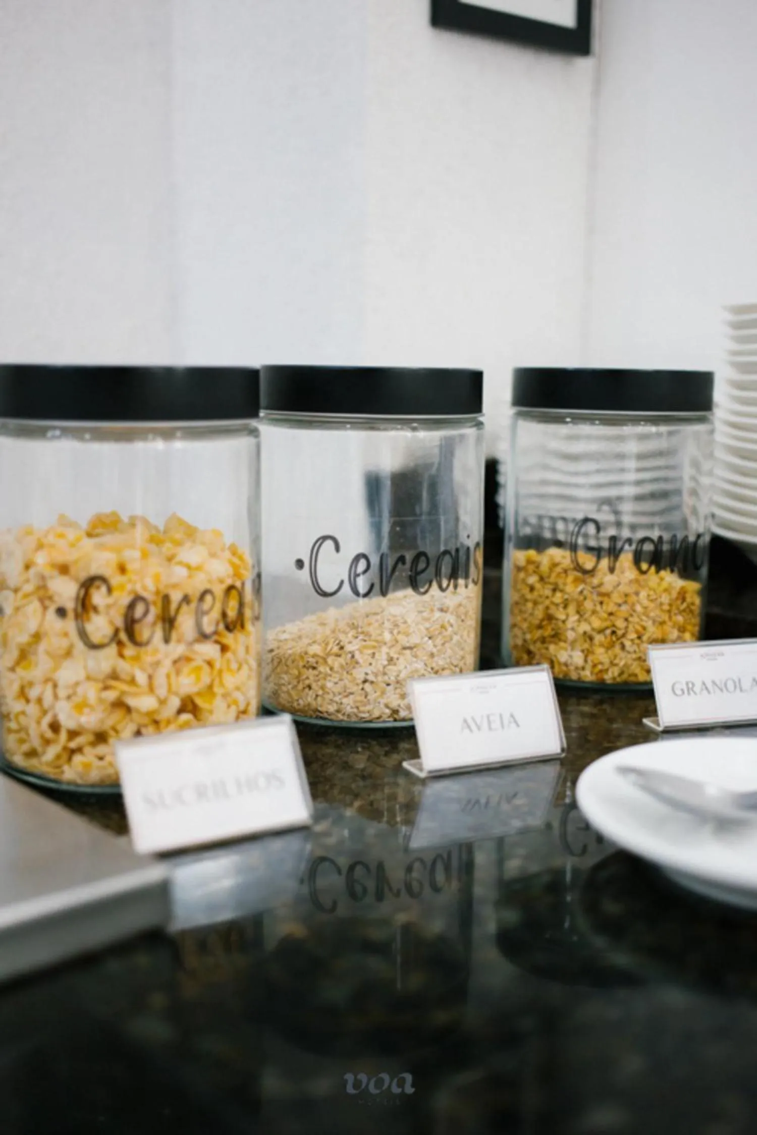 Breakfast in VOA Express Inn Hotel Orquídea