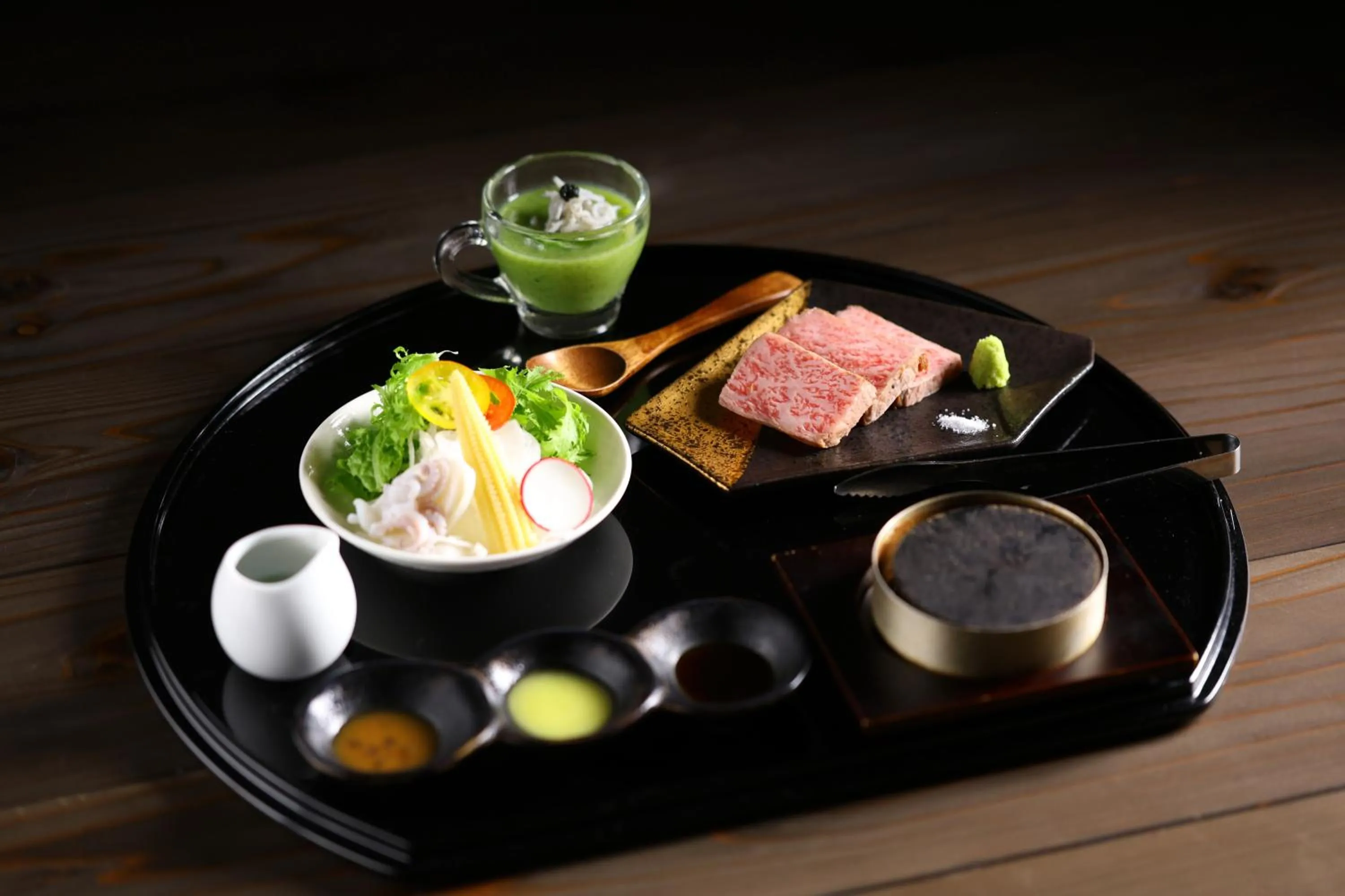 Food close-up in Oku Yugawara SANSUIROU