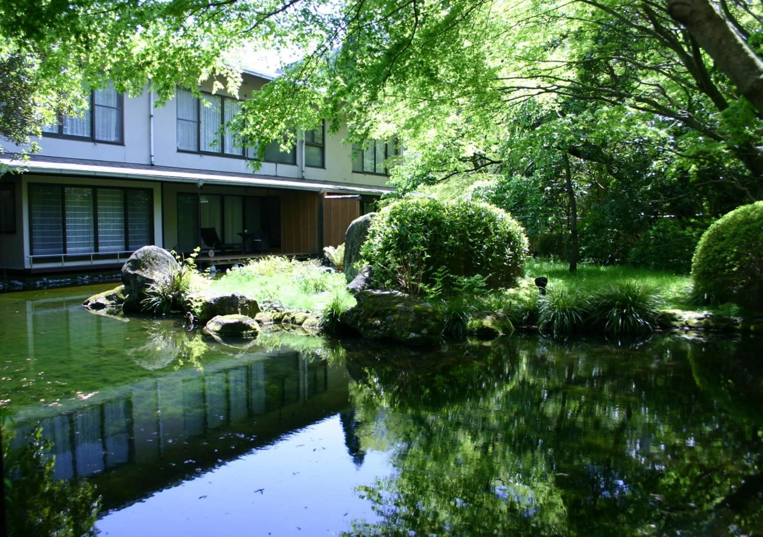 Garden in Oku Yugawara Tsubaki