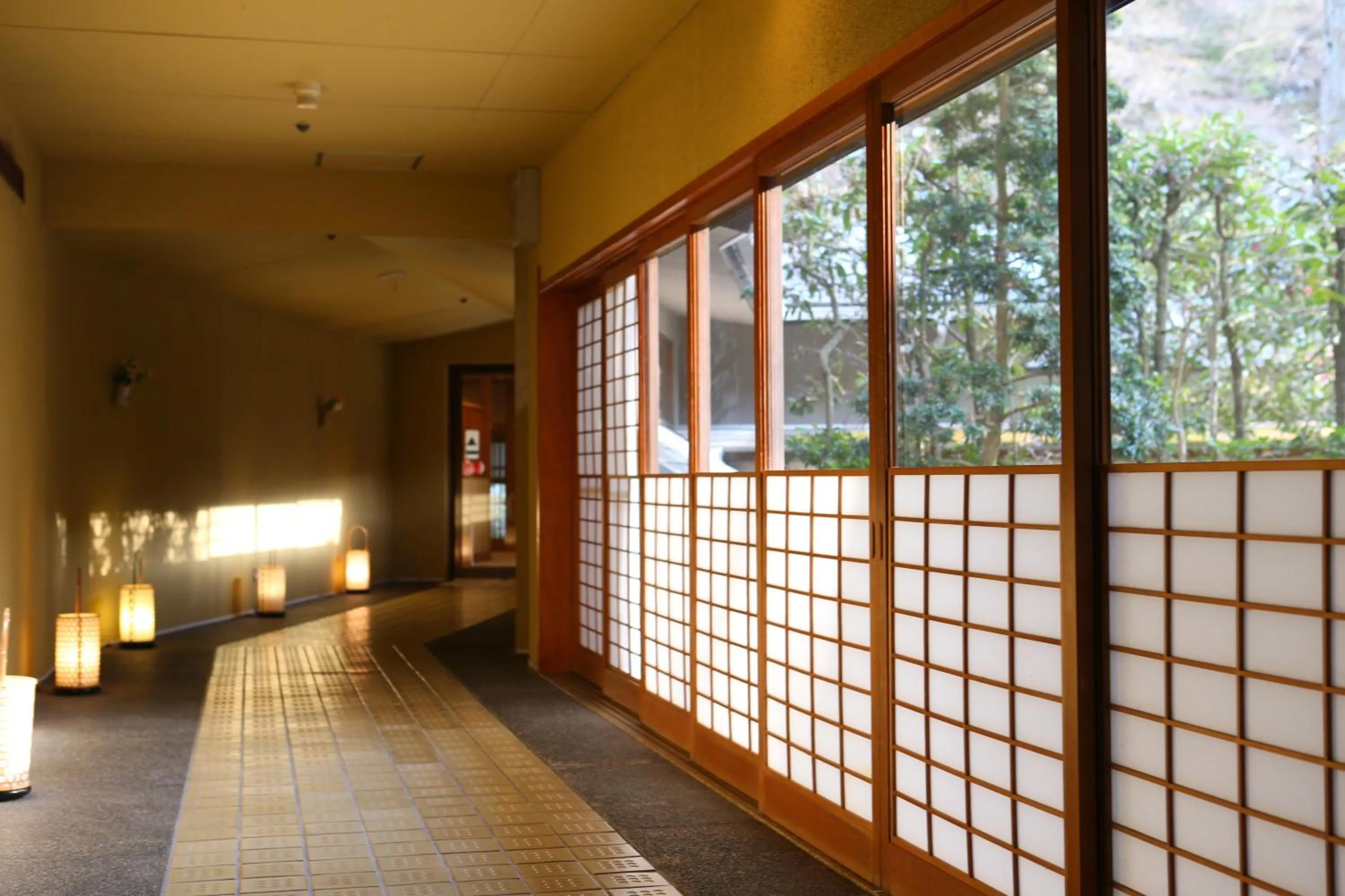 Decorative detail in Oku Yugawara Tsubaki