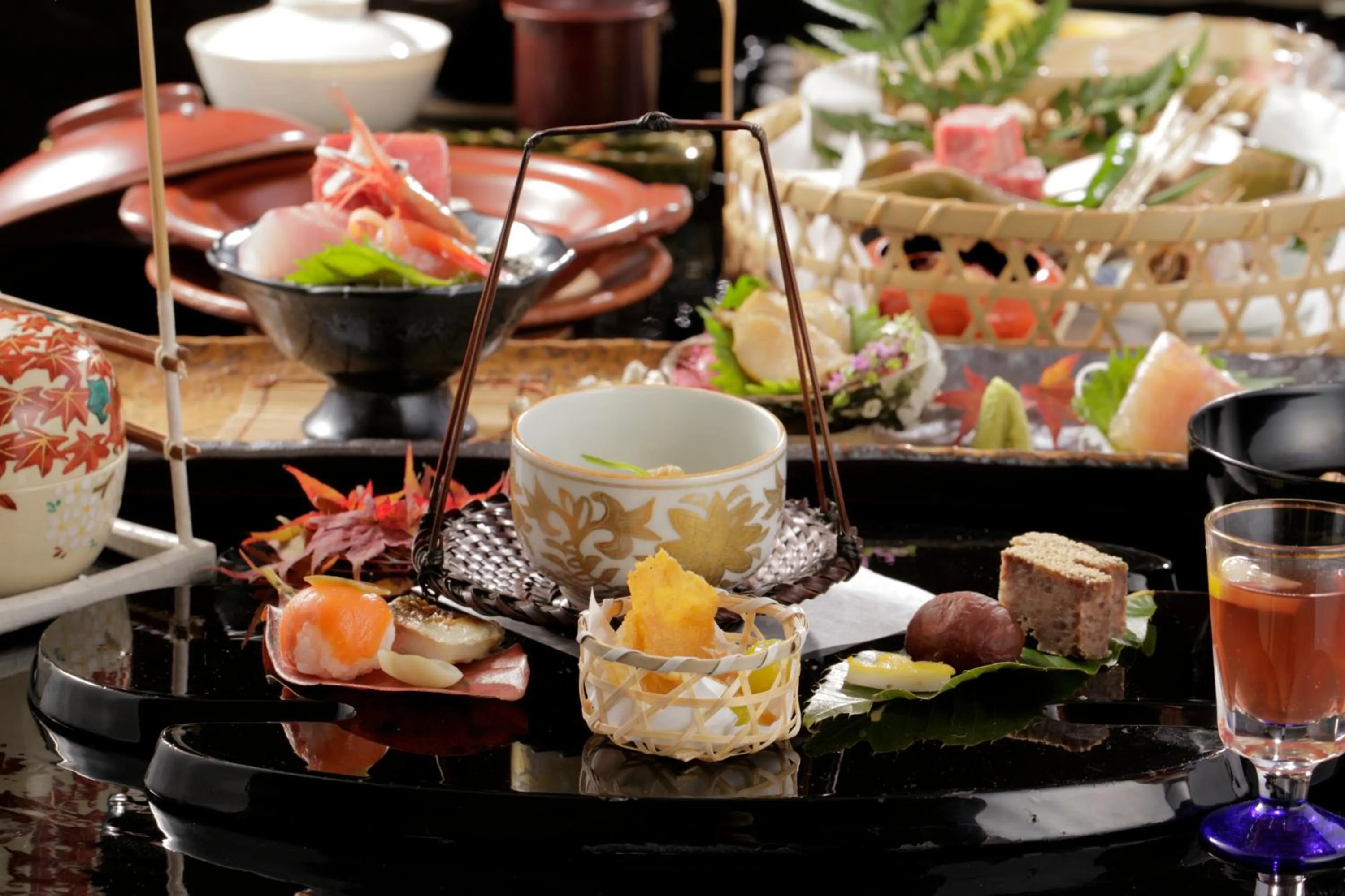 Dinner in Oku Yugawara Tsubaki