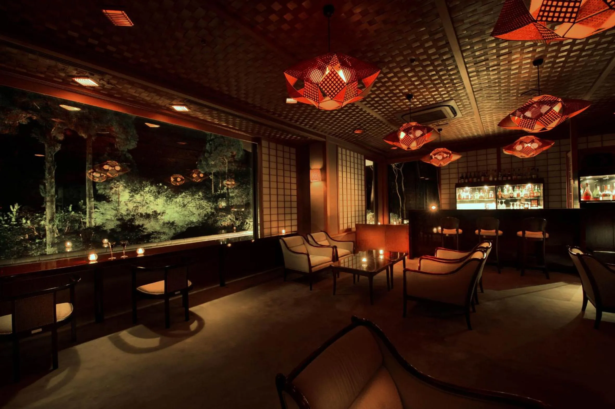 Lounge or bar in Oku Yugawara Tsubaki