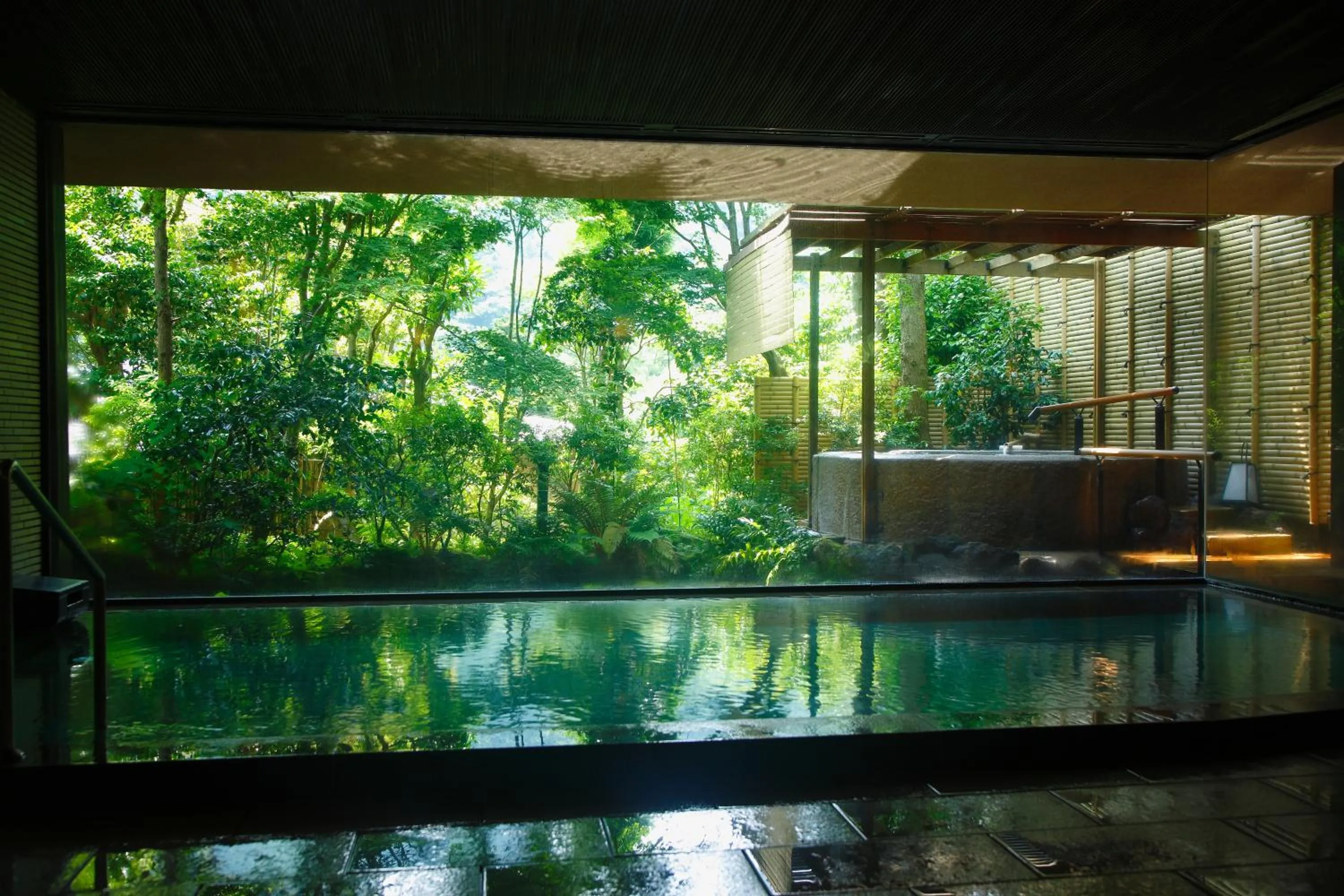 Hot Spring Bath in Oku Yugawara Tsubaki